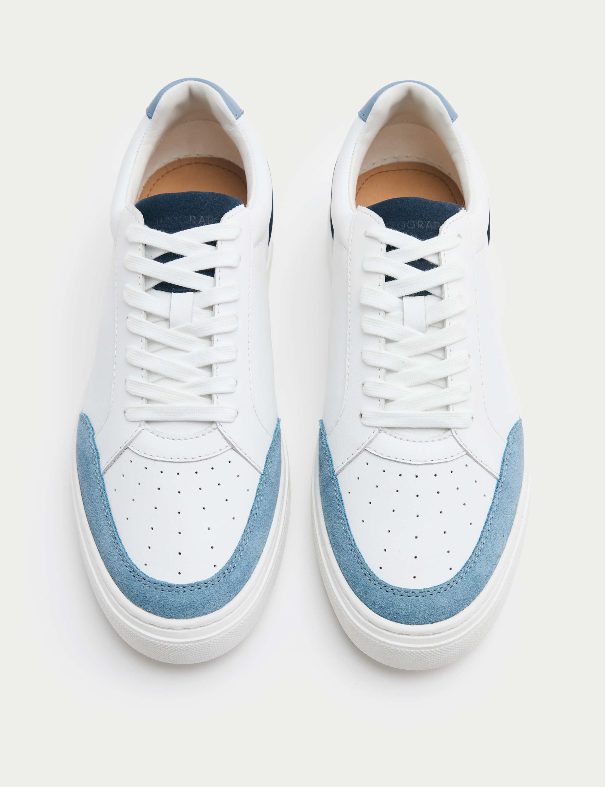 Leather Lace Up Trainers 3 of 3