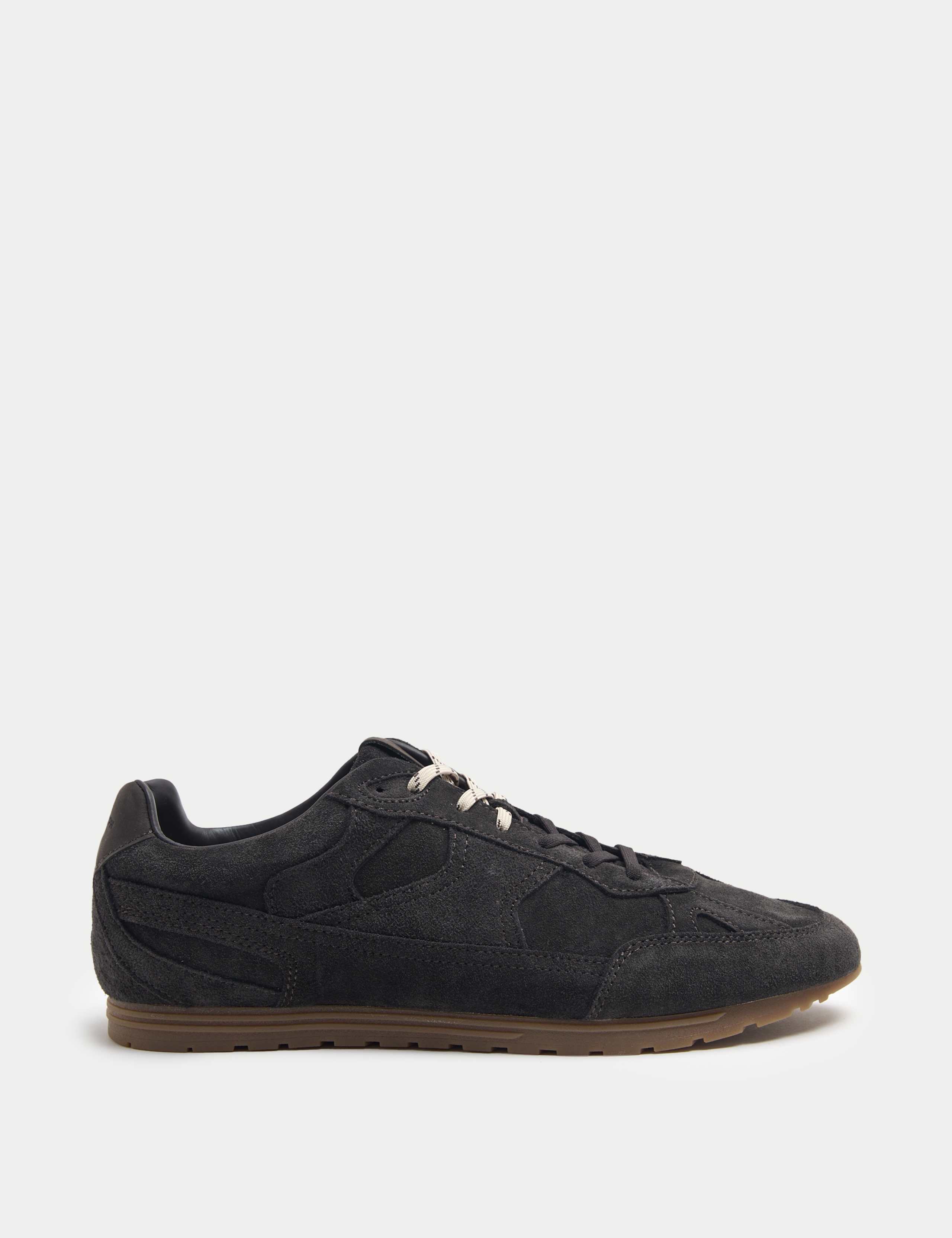 Suede Lace Up Trainers 2 of 3