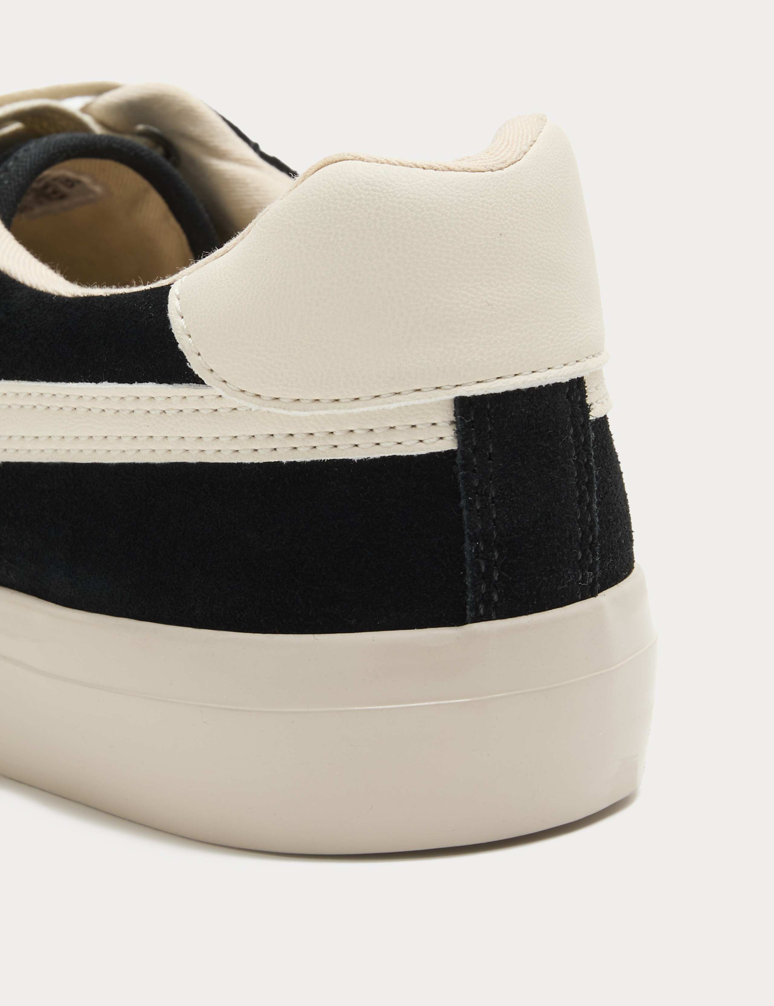 Suede Lace Up Trainers 3 of 3