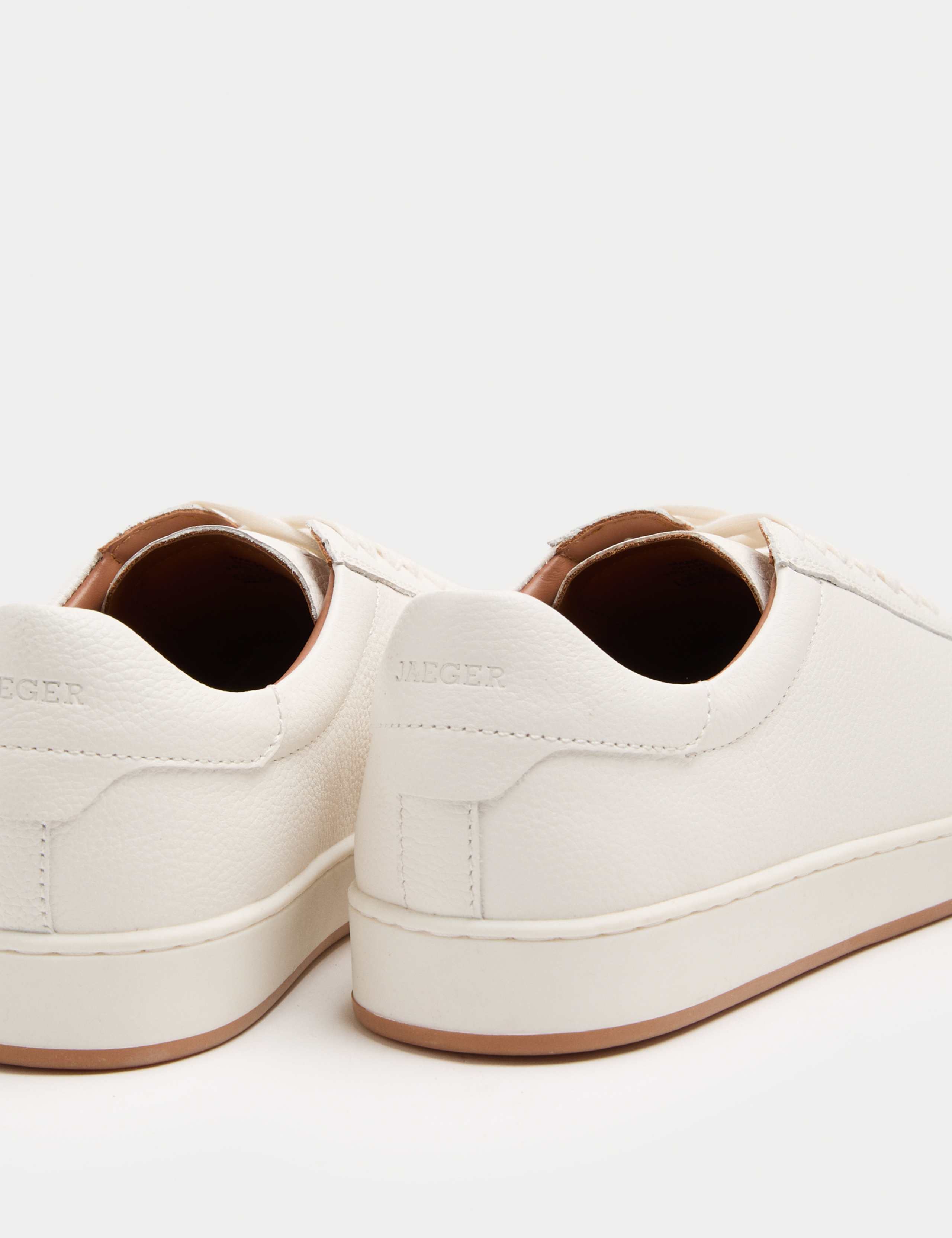 Leather Lace up Trainers 3 of 3