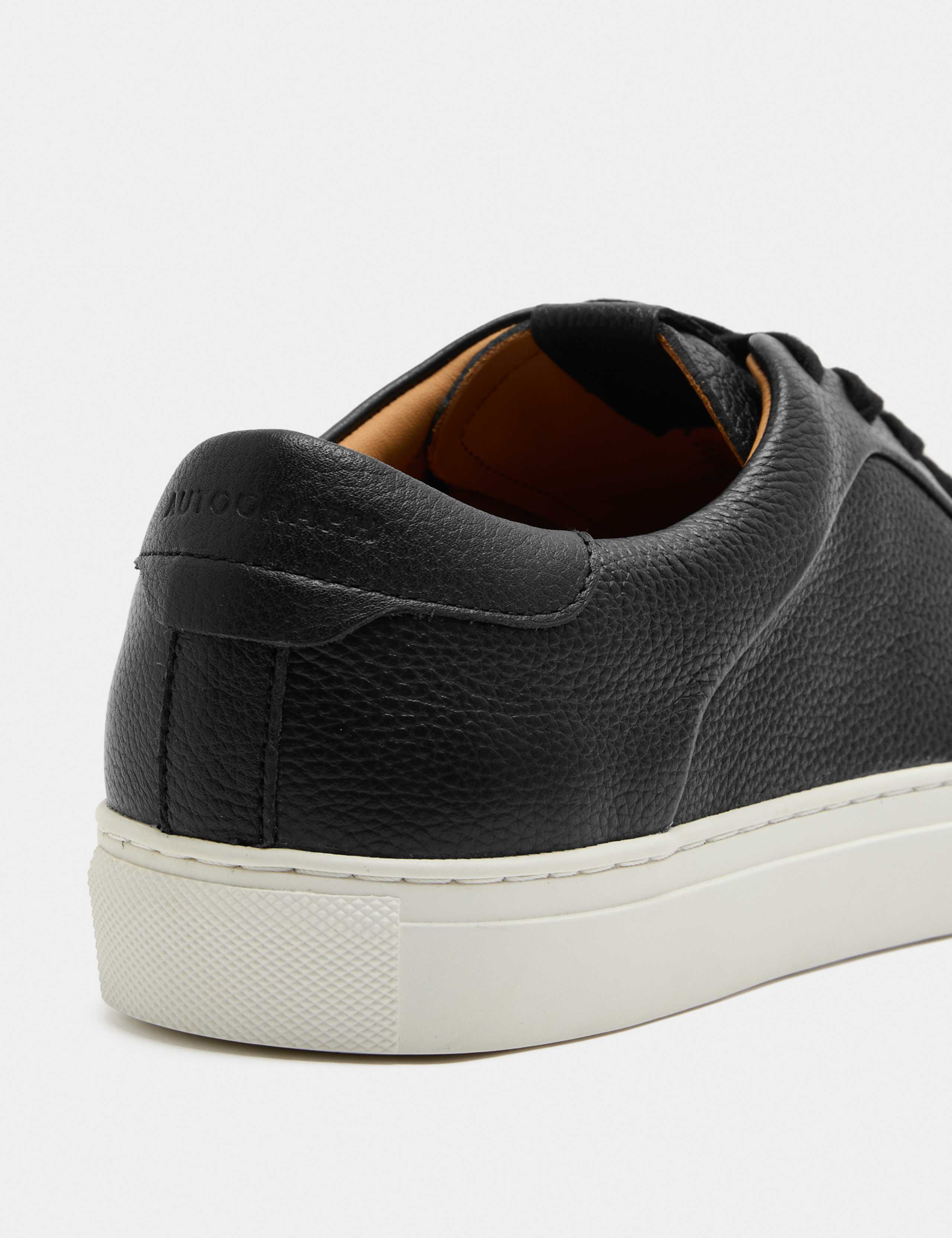 Leather Cupsole Trainers with Freshfeet™ 3 of 3