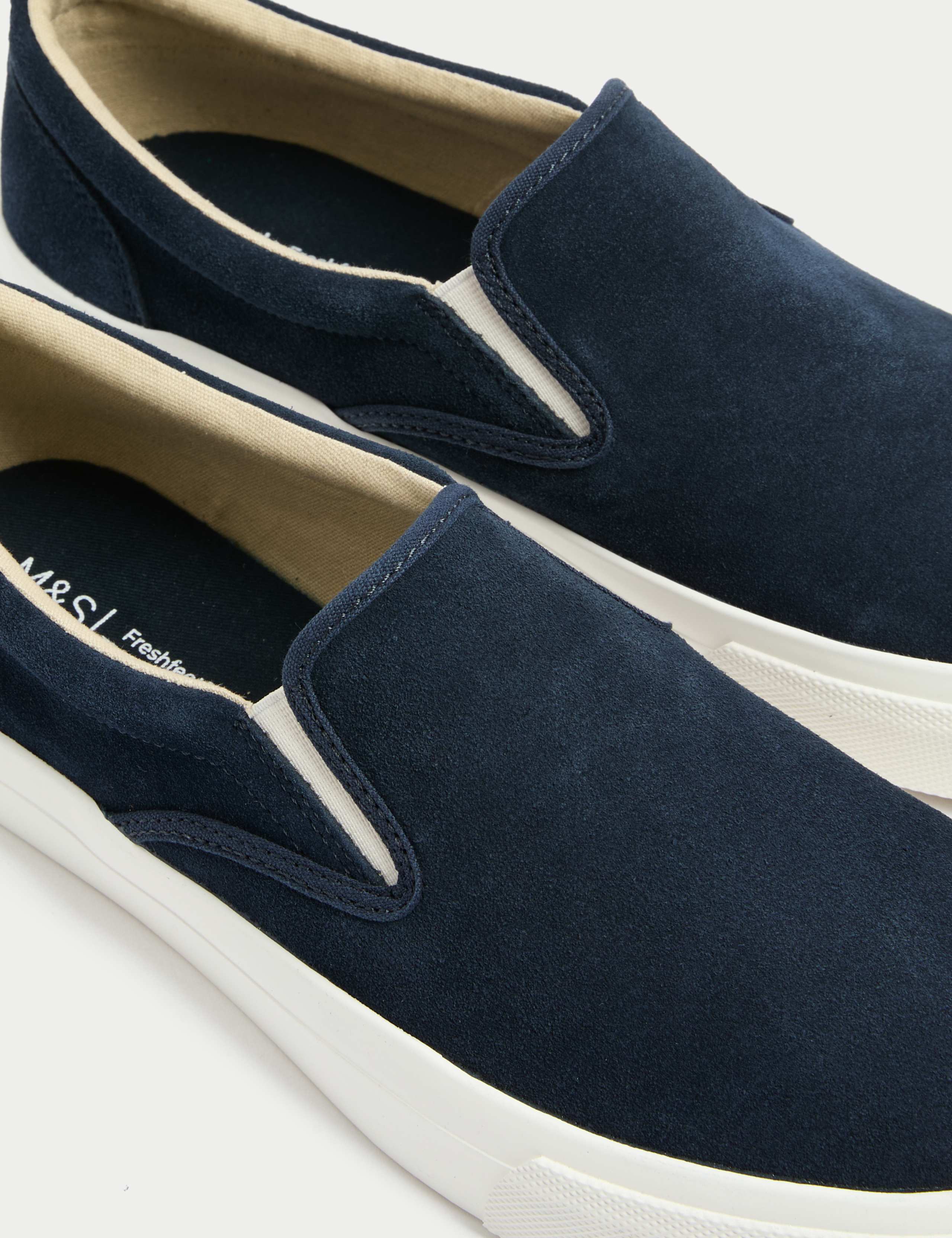 Suede Slip-On Pumps 3 of 4