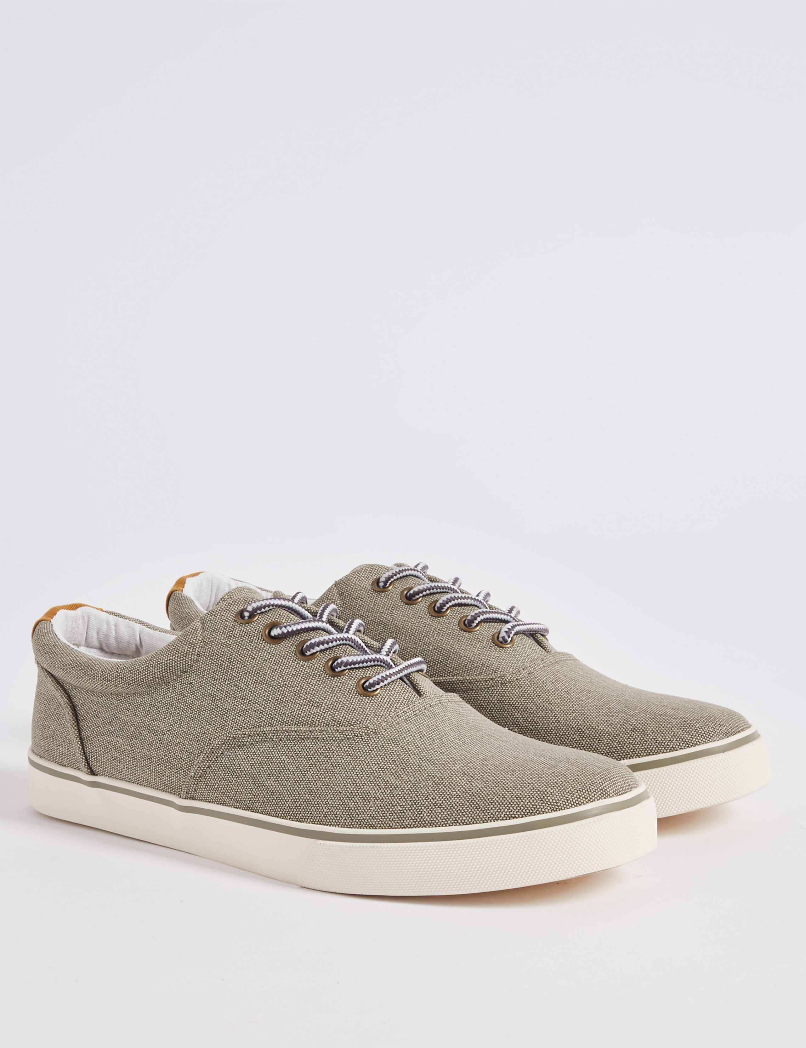 Canvas Lace-up Trainers 3 of 6