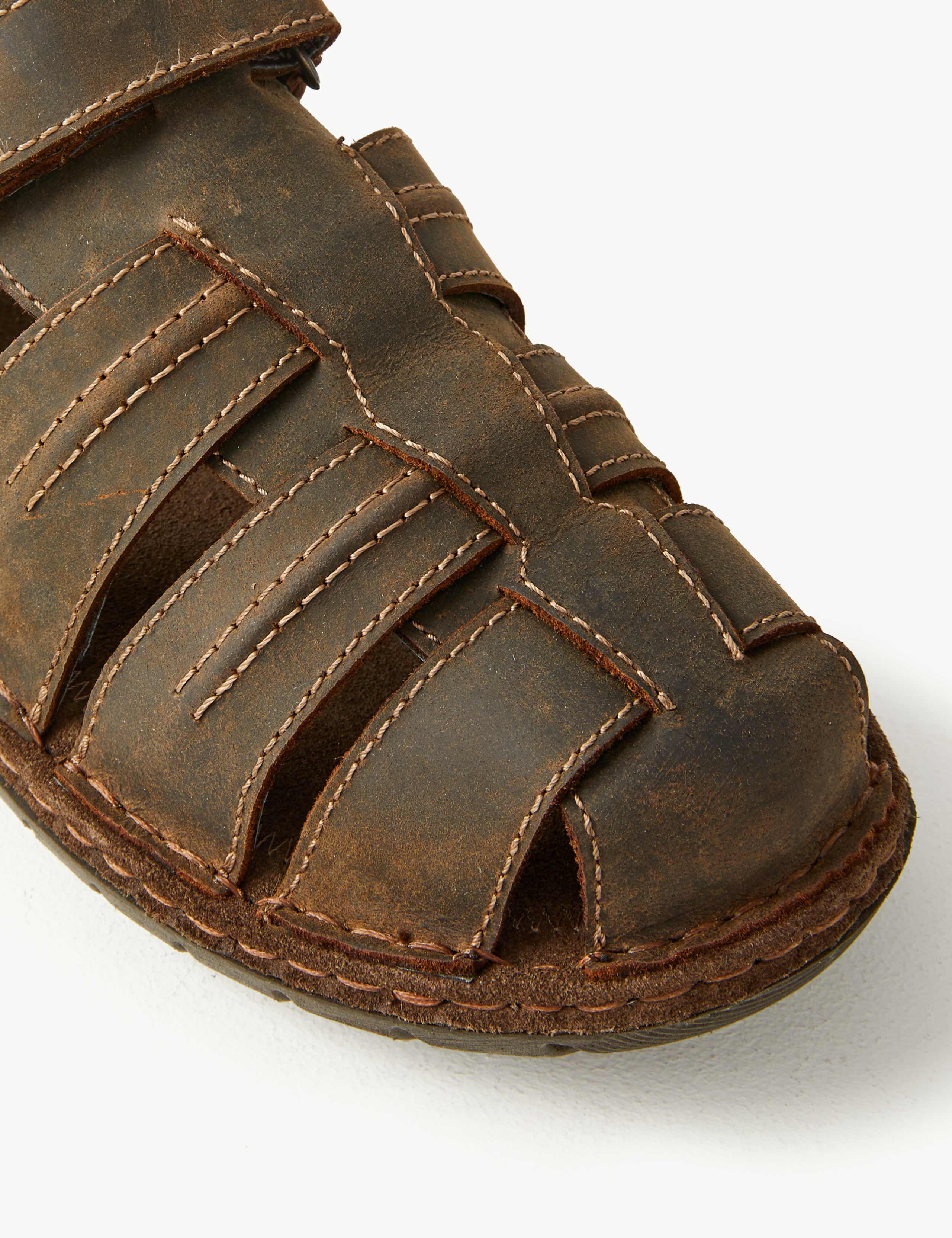 Leather Riptape Fisherman Sandals 4 of 5