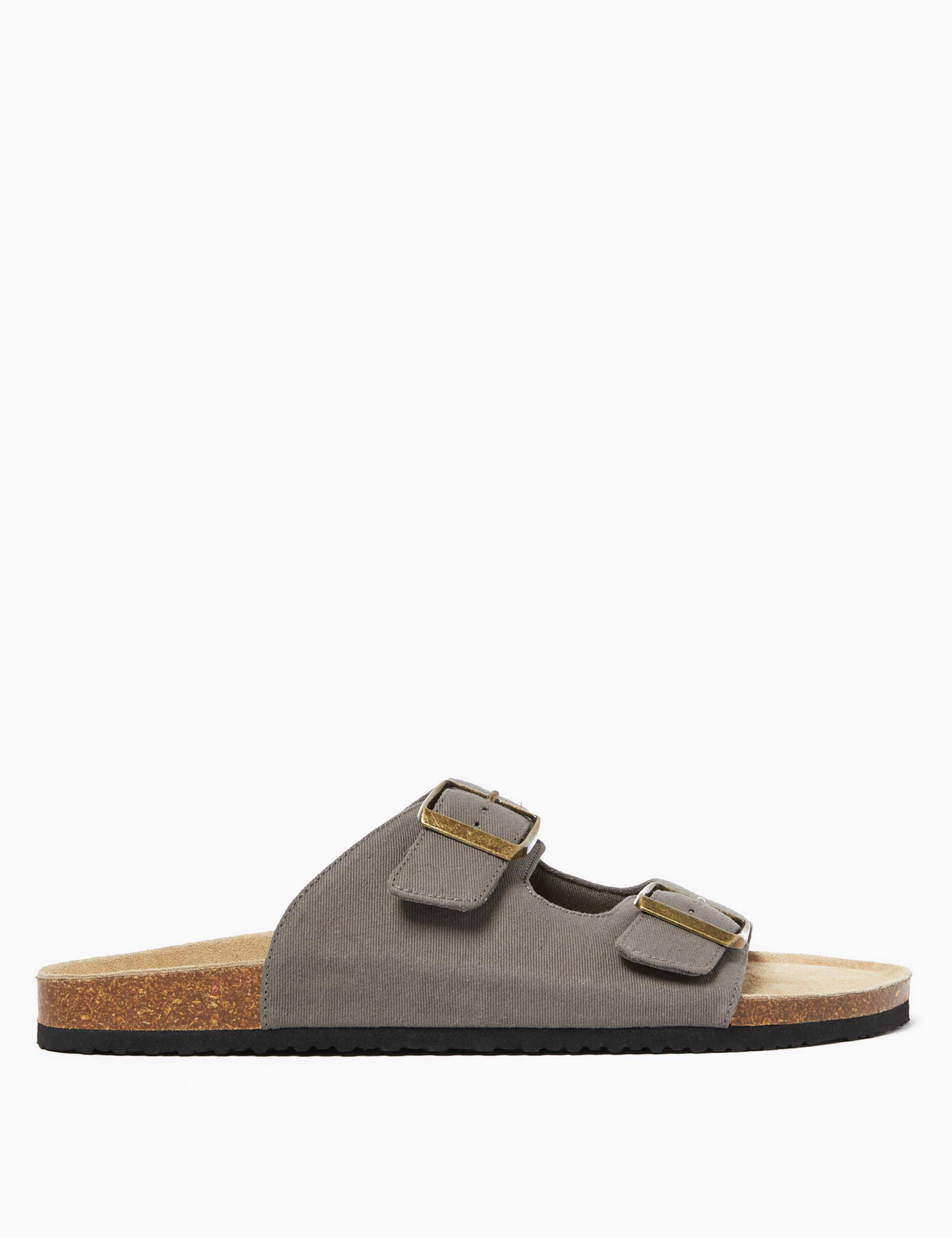 Canvas Double Buckle Sandals 2 of 5