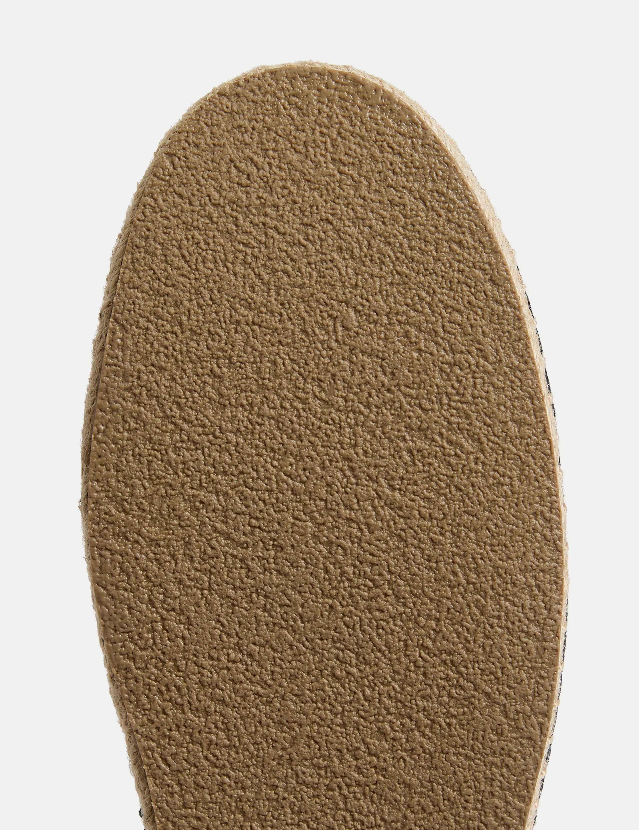 Suede Slip-On Espadrille Loafers 4 of 4