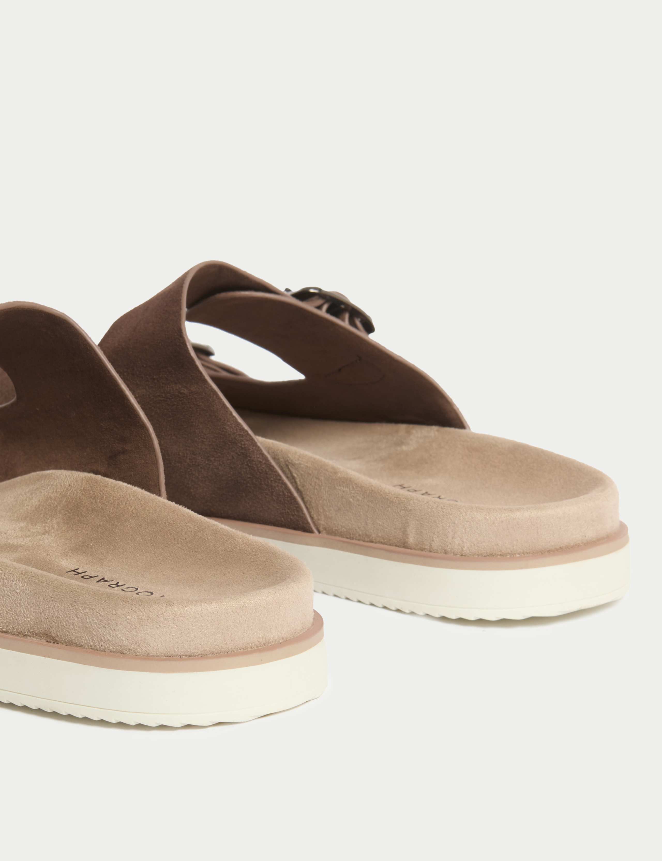 Suede Slip-On Sandals 3 of 4