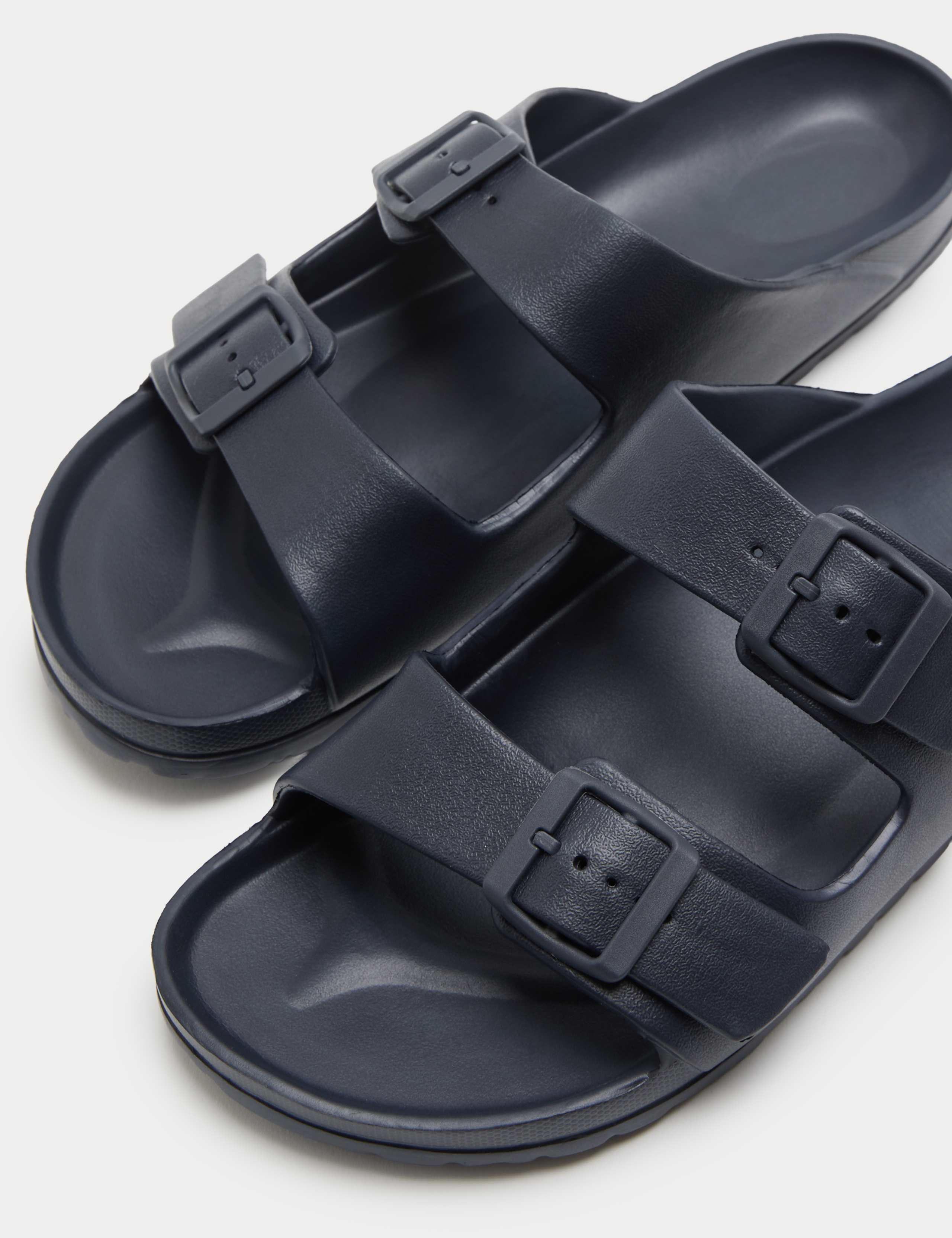 Moulded Footbed Two Strap Slider Sandals 3 of 3