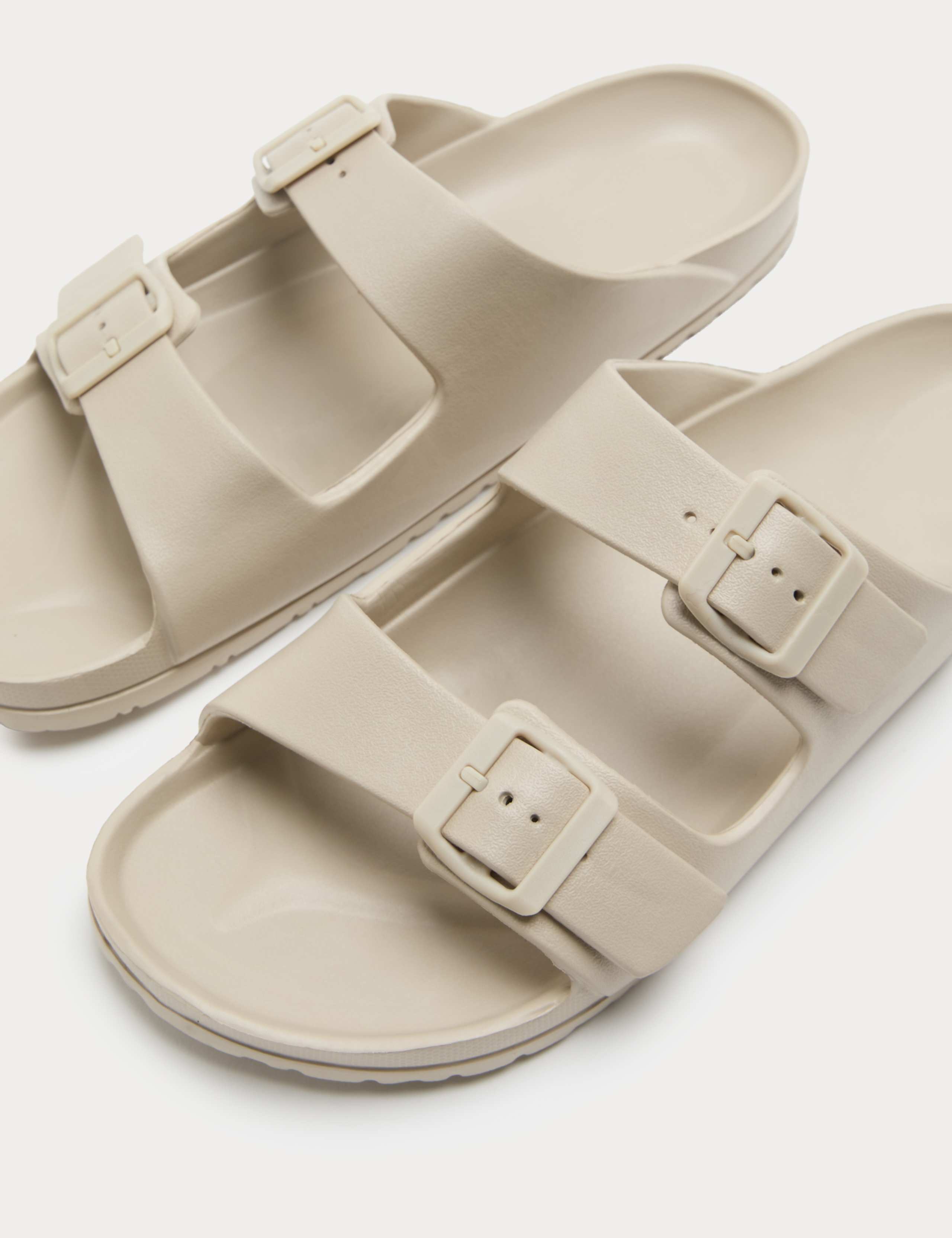 Moulded Footbed Two Strap Slider Sandals 3 of 3