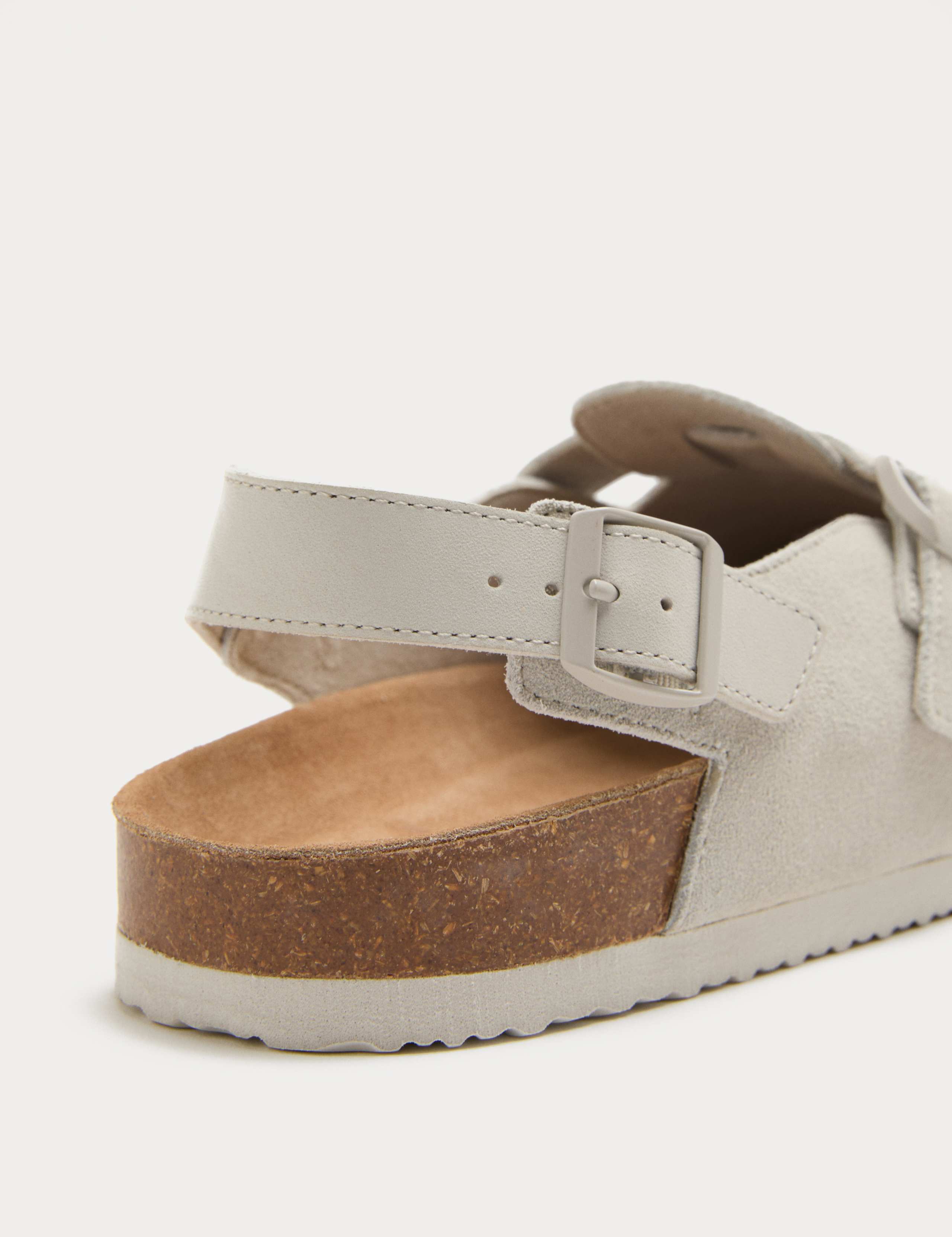Suede Backstrap Mules 3 of 3