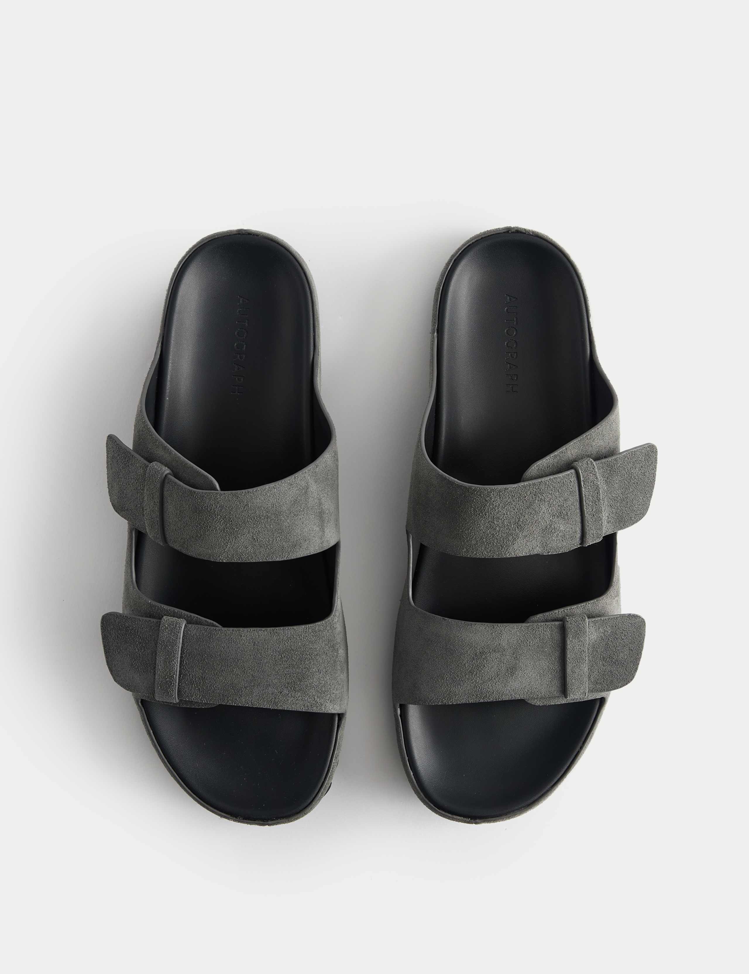 Autograph Suede 2 Strap Sandals 1 of 3