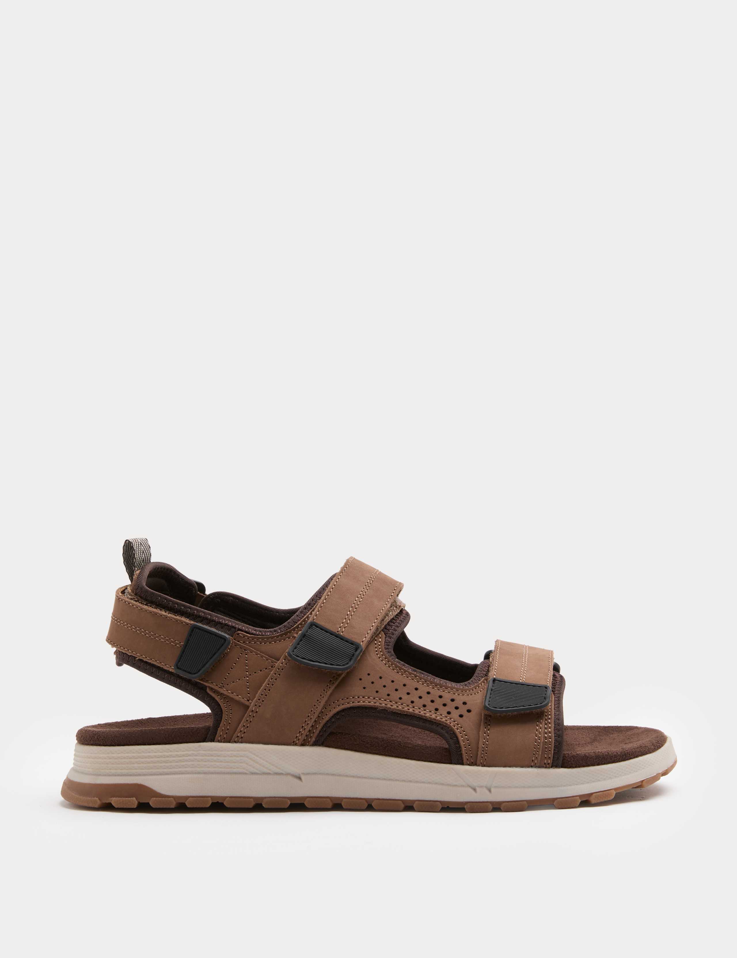 Nubuck Riptape Two Strap Sandals 1 of 3