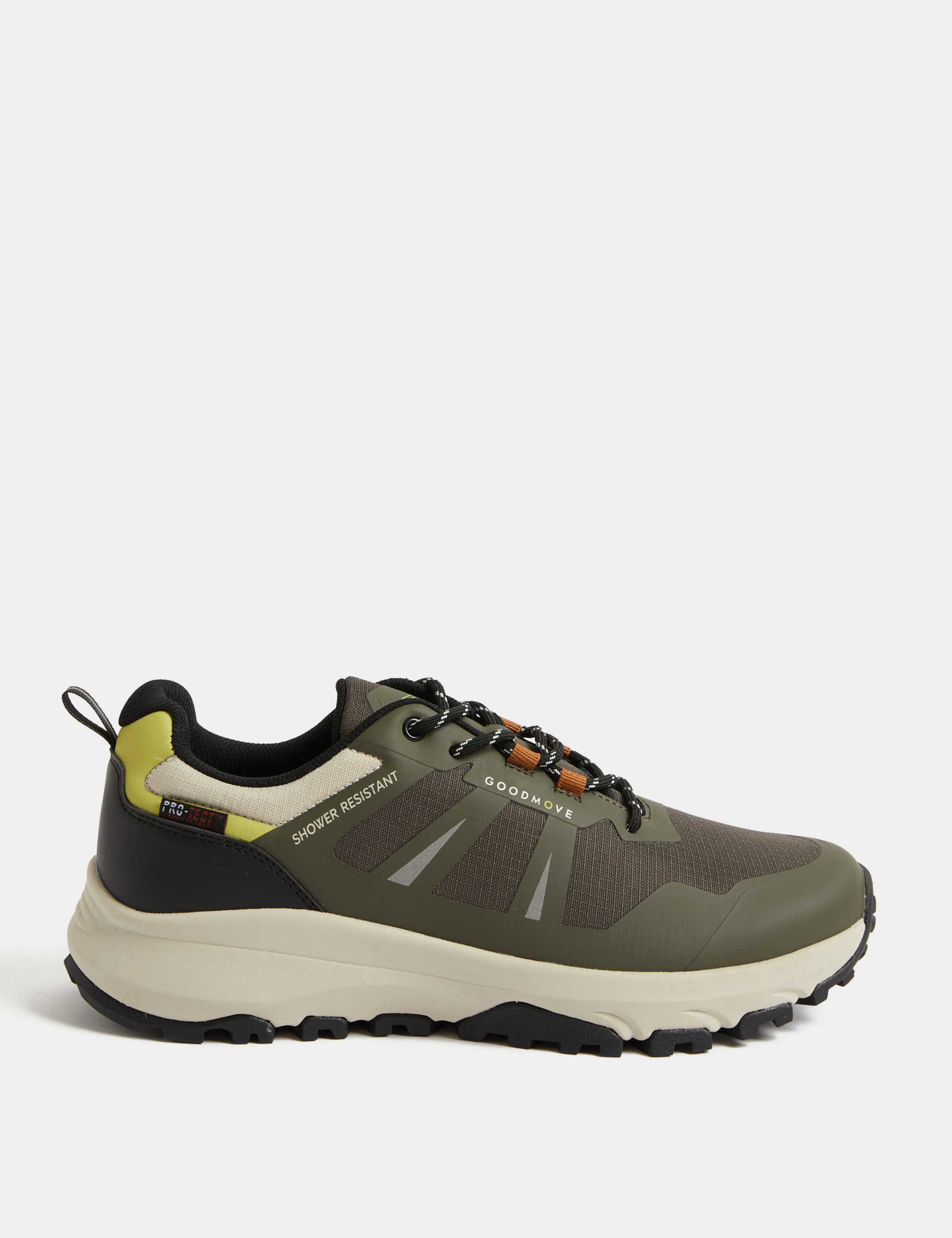 Shower Resistant Lace Up Trekking Trainers 1 of 4