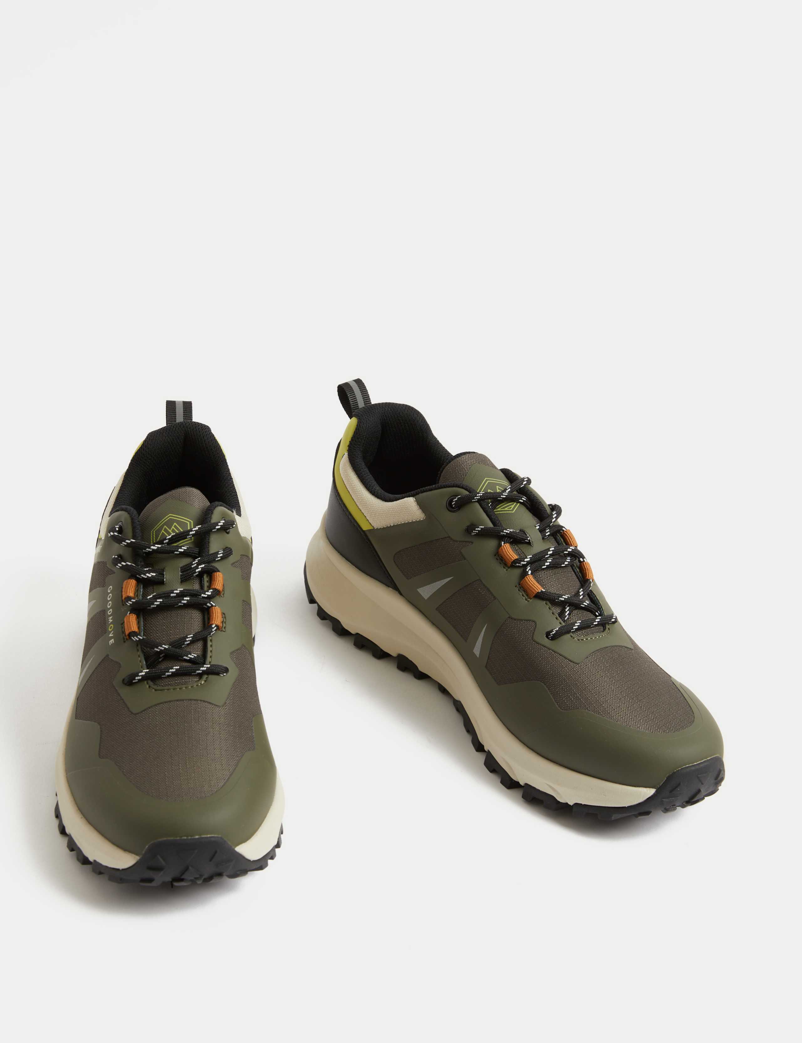 Shower Resistant Lace Up Trekking Trainers 2 of 4