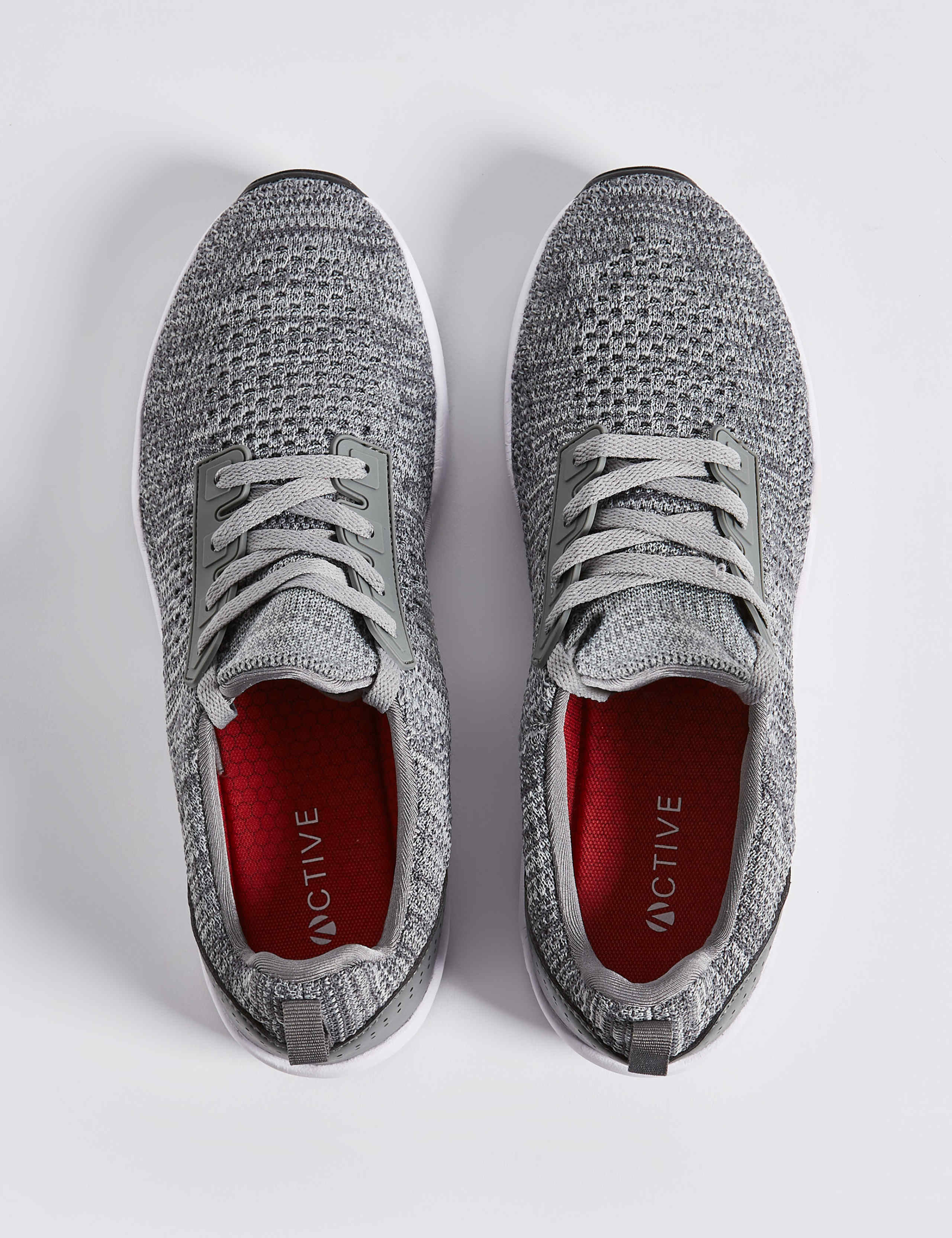 Knitted Lace-up Trainers 4 of 6