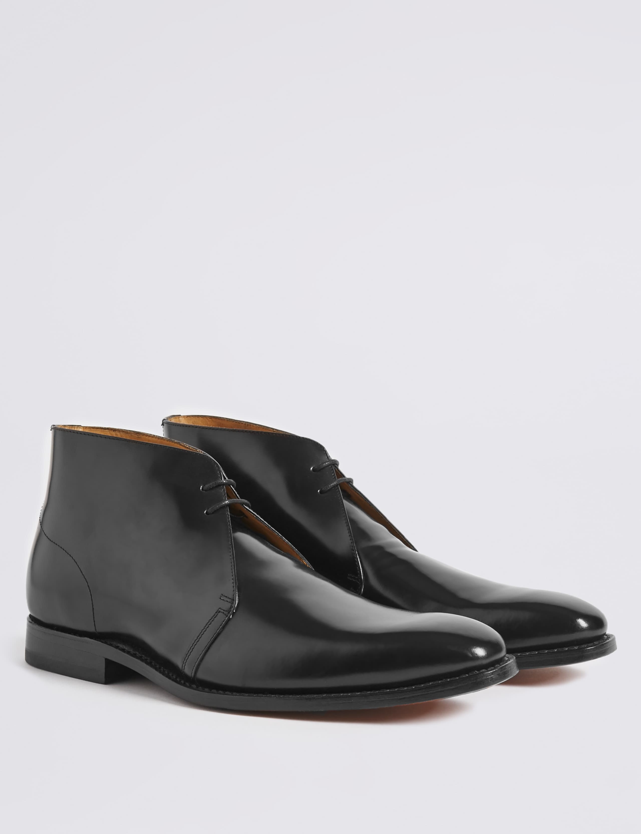 Leather Lace-up Chukka Boots 3 of 6