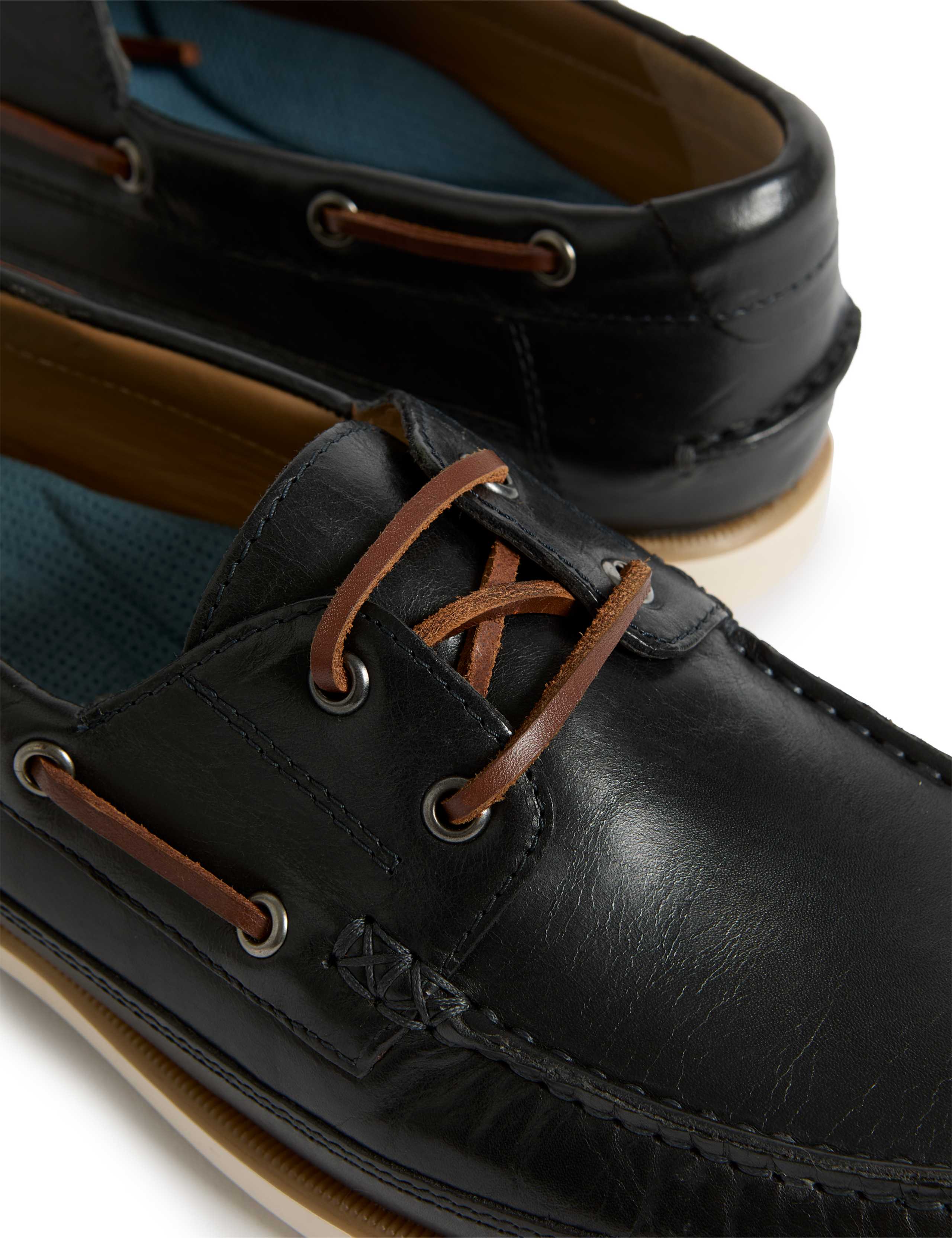 Leather Boat Shoes 3 of 4