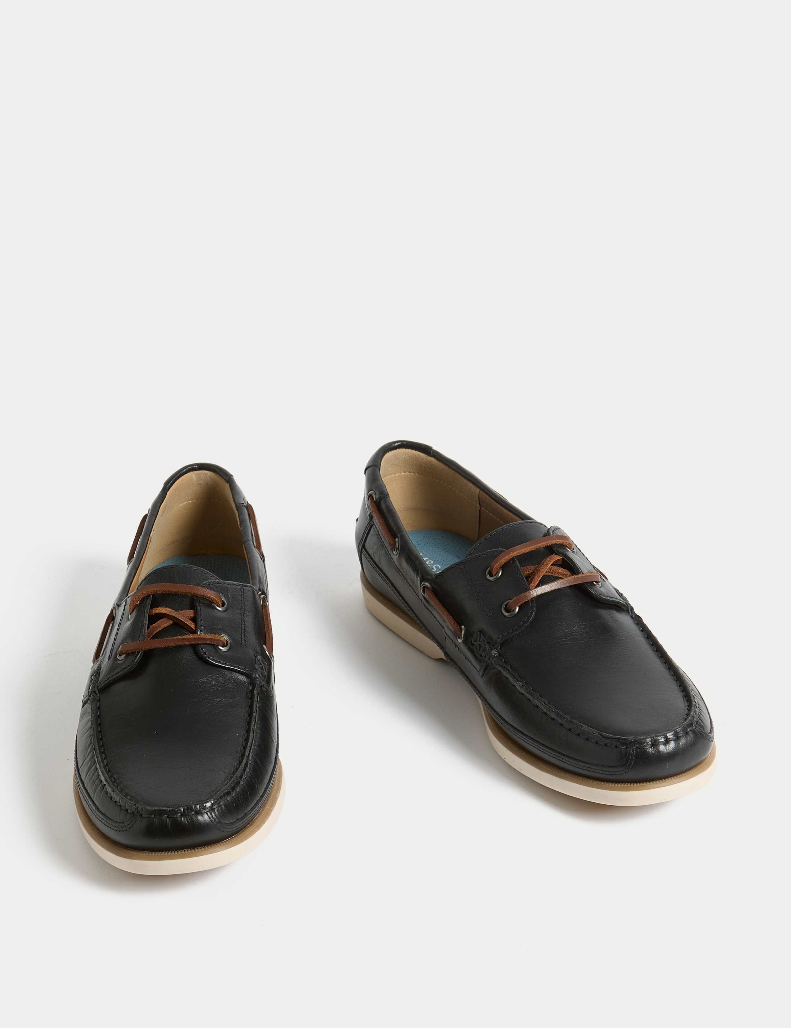 Leather Boat Shoes 2 of 4