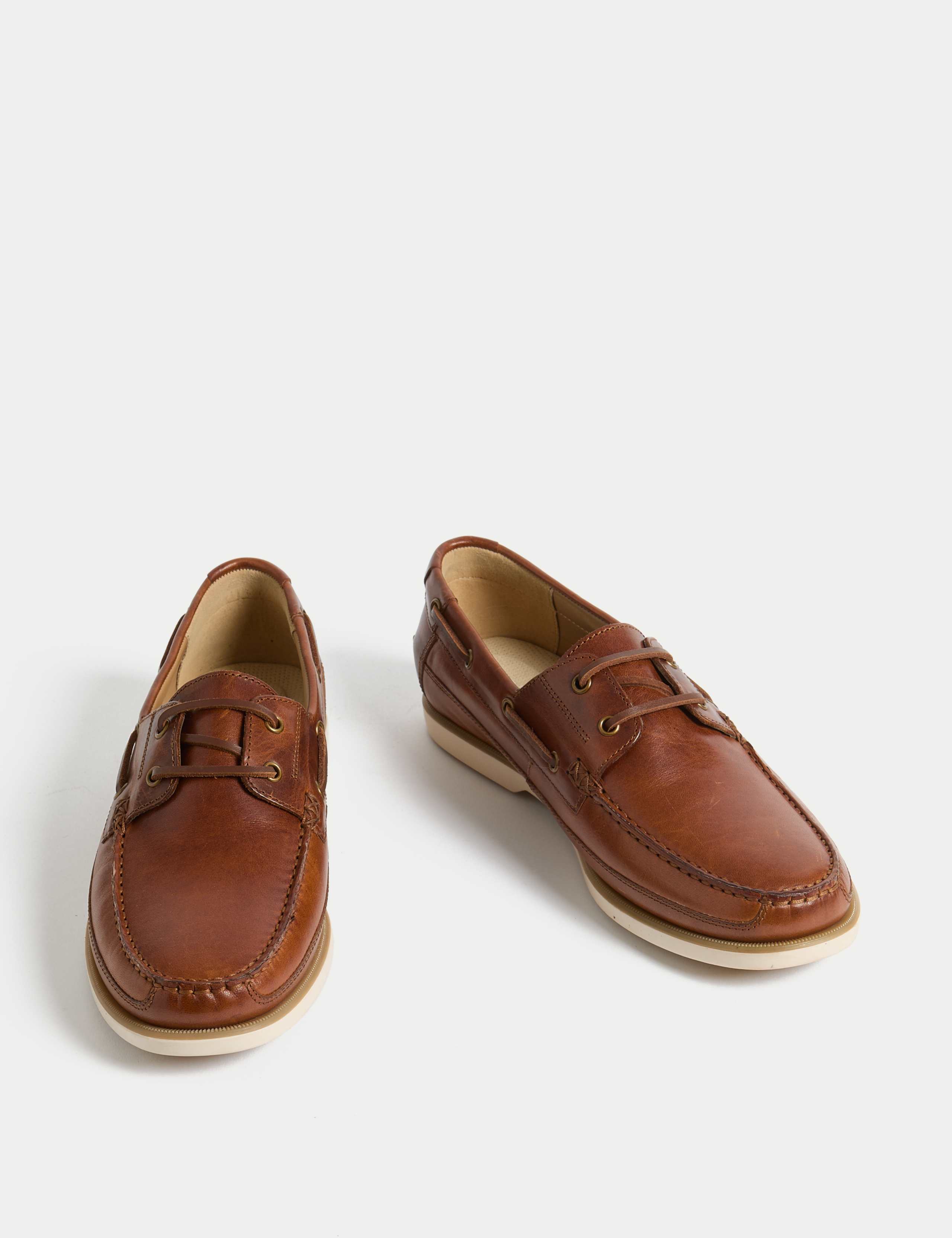 Leather Boat Shoes 2 of 4