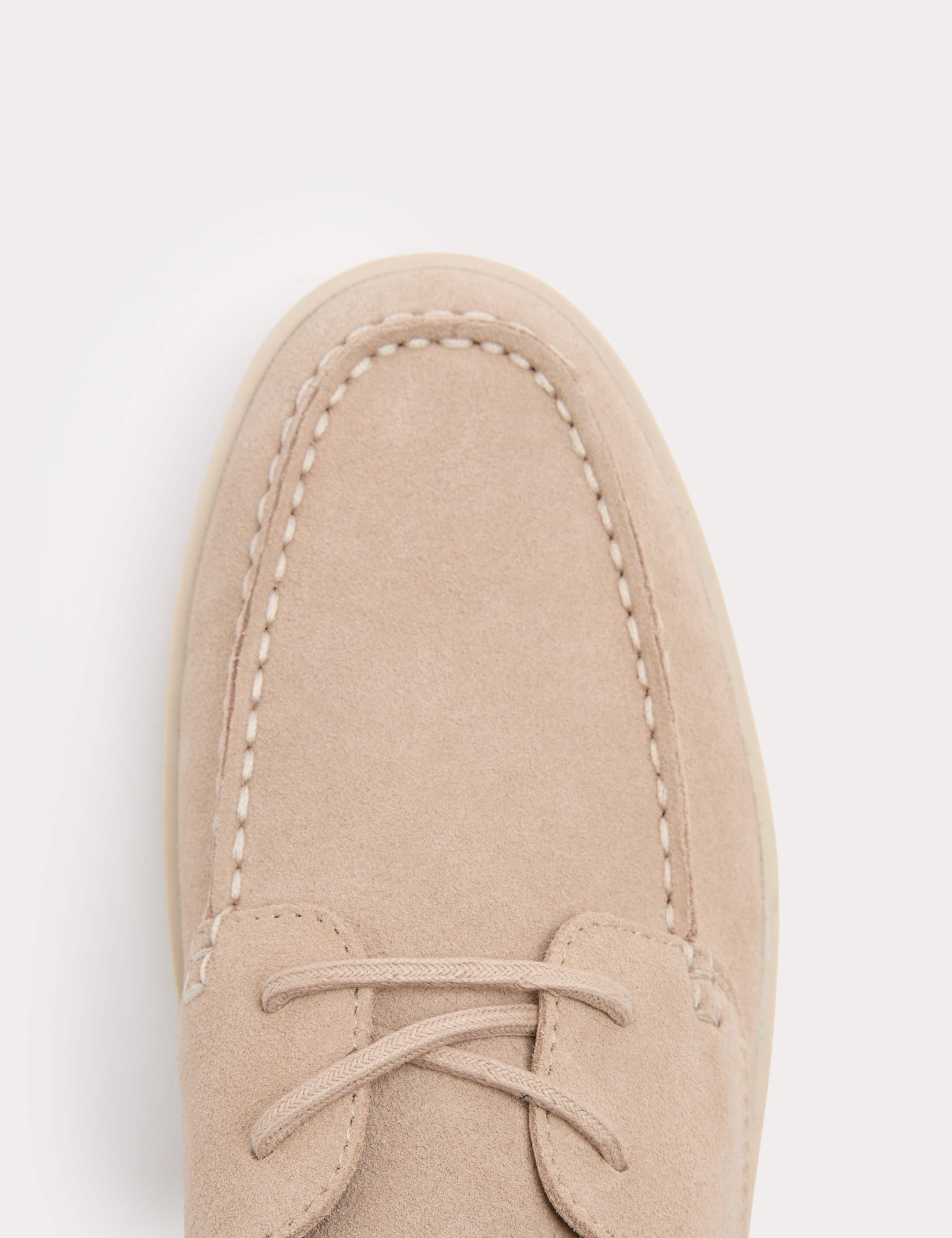 Suede White Sole Deck Shoes 3 of 3
