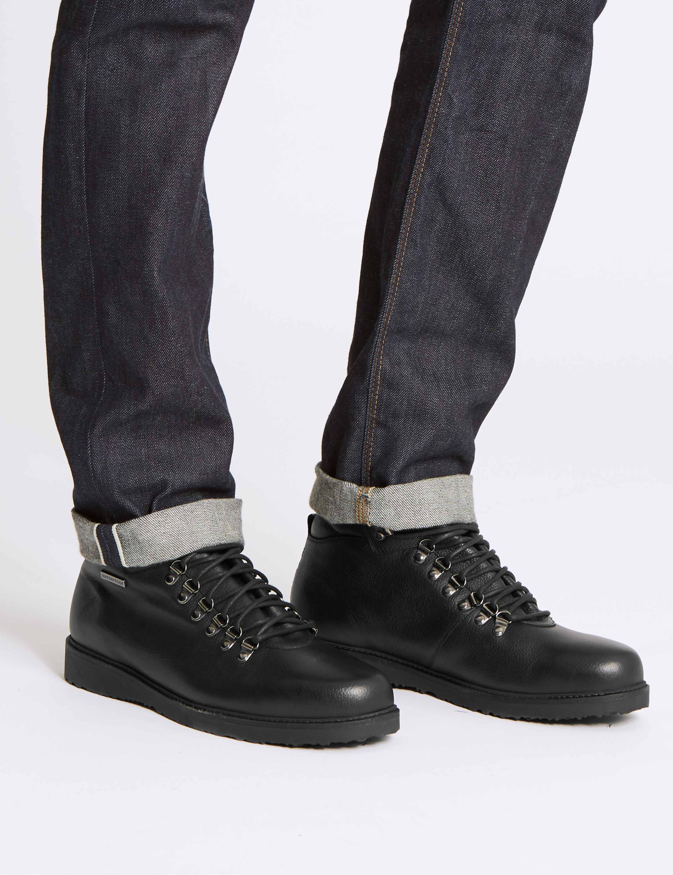 Leather Lace-up Chukka Boots 1 of 7