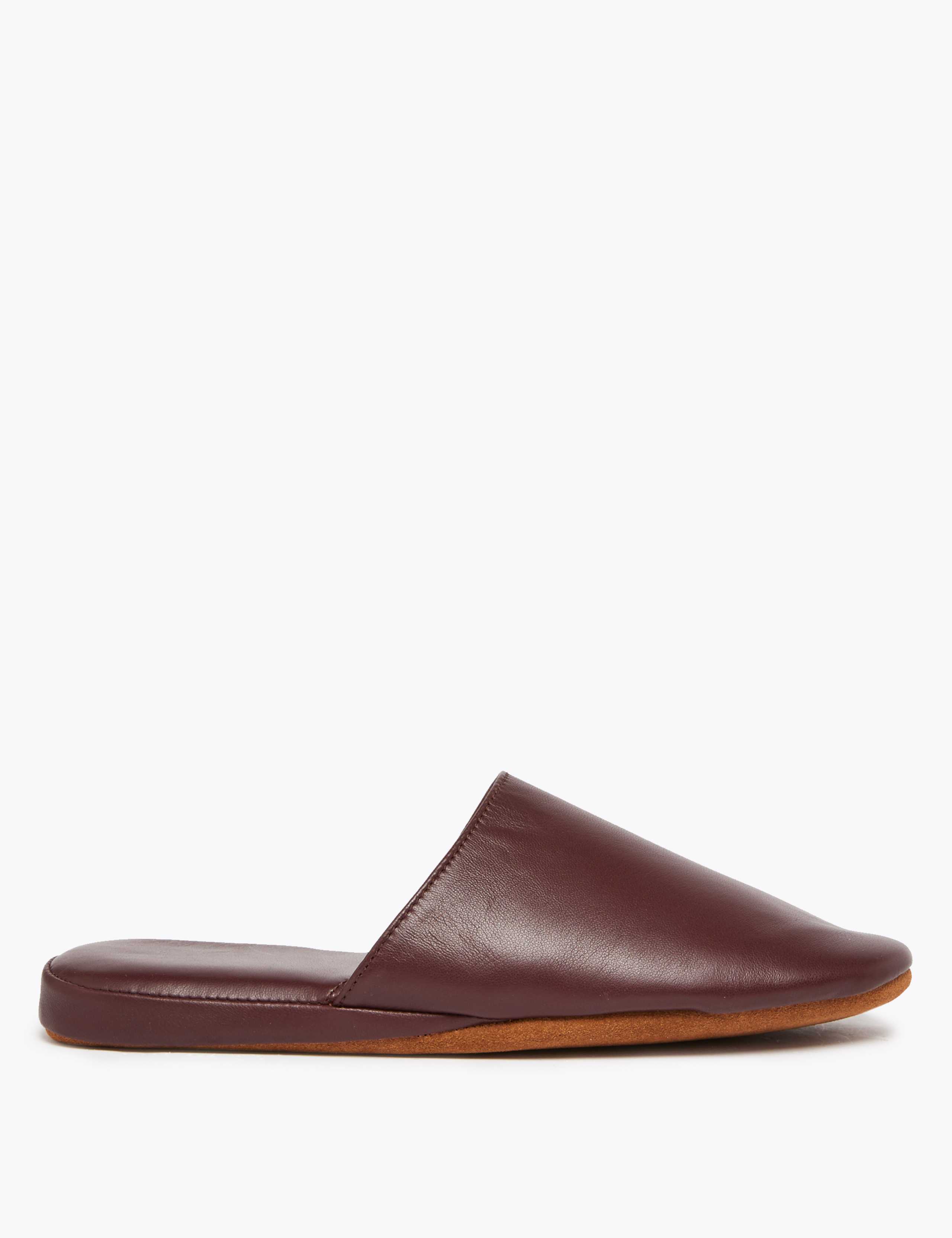 Leather Mule Slippers 2 of 5
