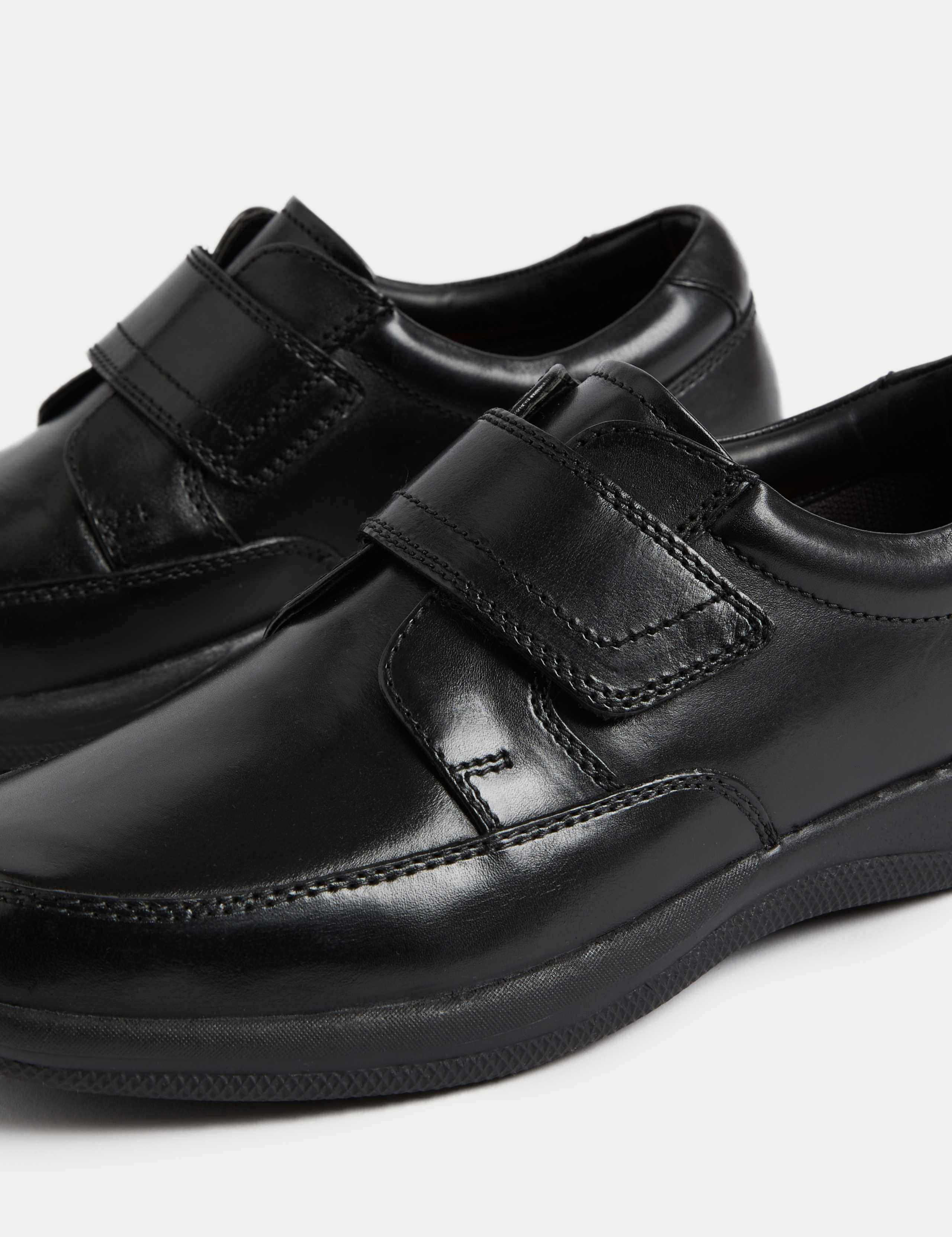 Wide Fit Airflex™ Leather Riptape Shoes 3 of 4