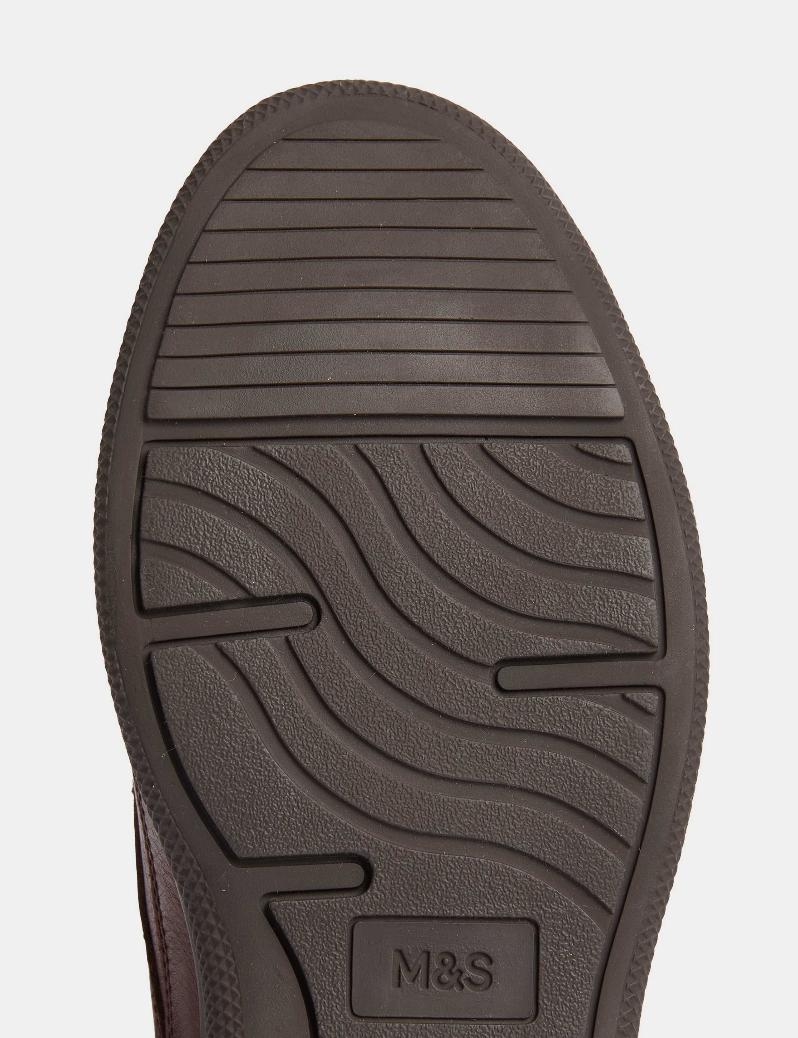 Wide Fit Leather Riptape Shoes 4 of 4