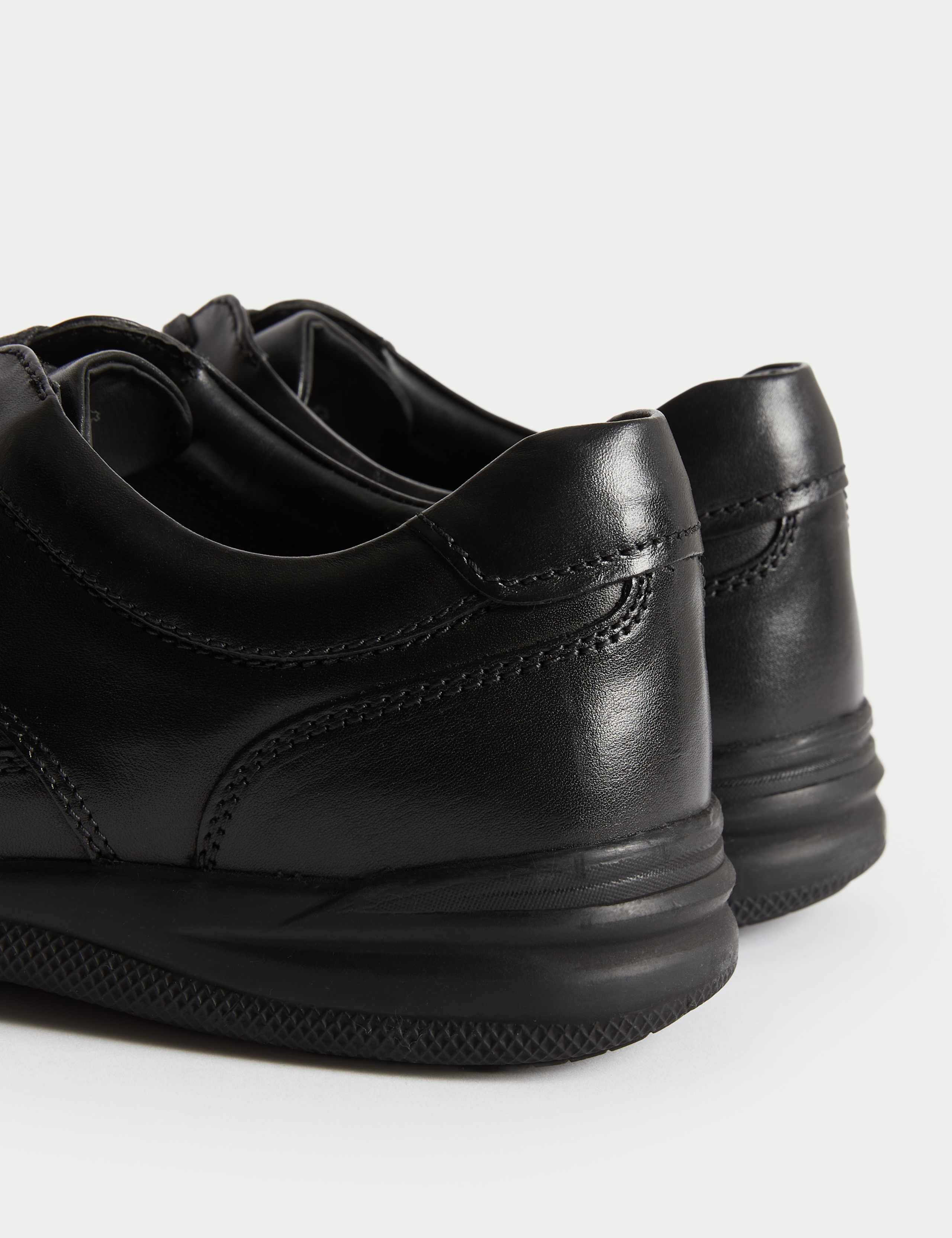 Wide Fit Leather Apron Shoes 3 of 4