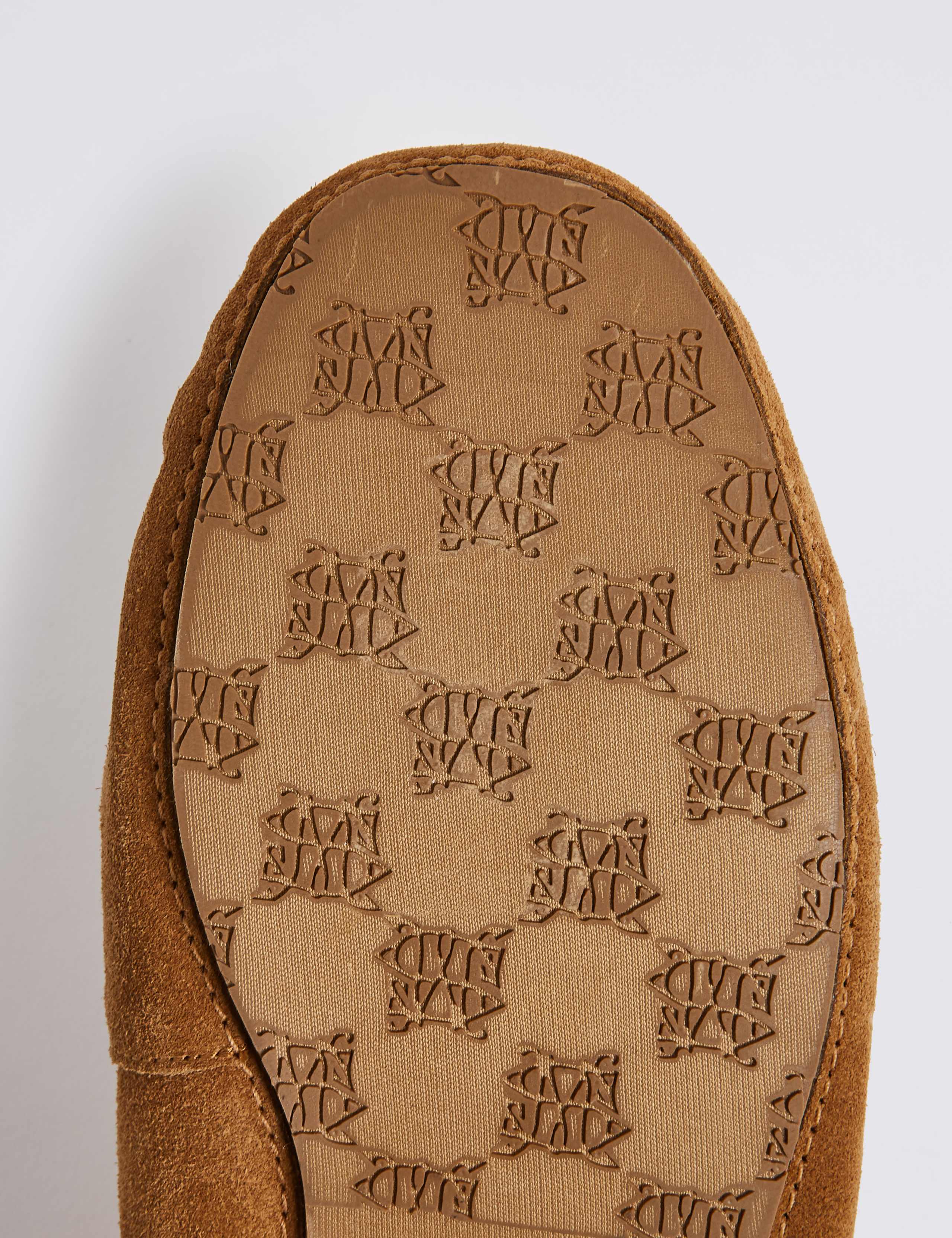 Shearling Moccasin Slippers 4 of 5