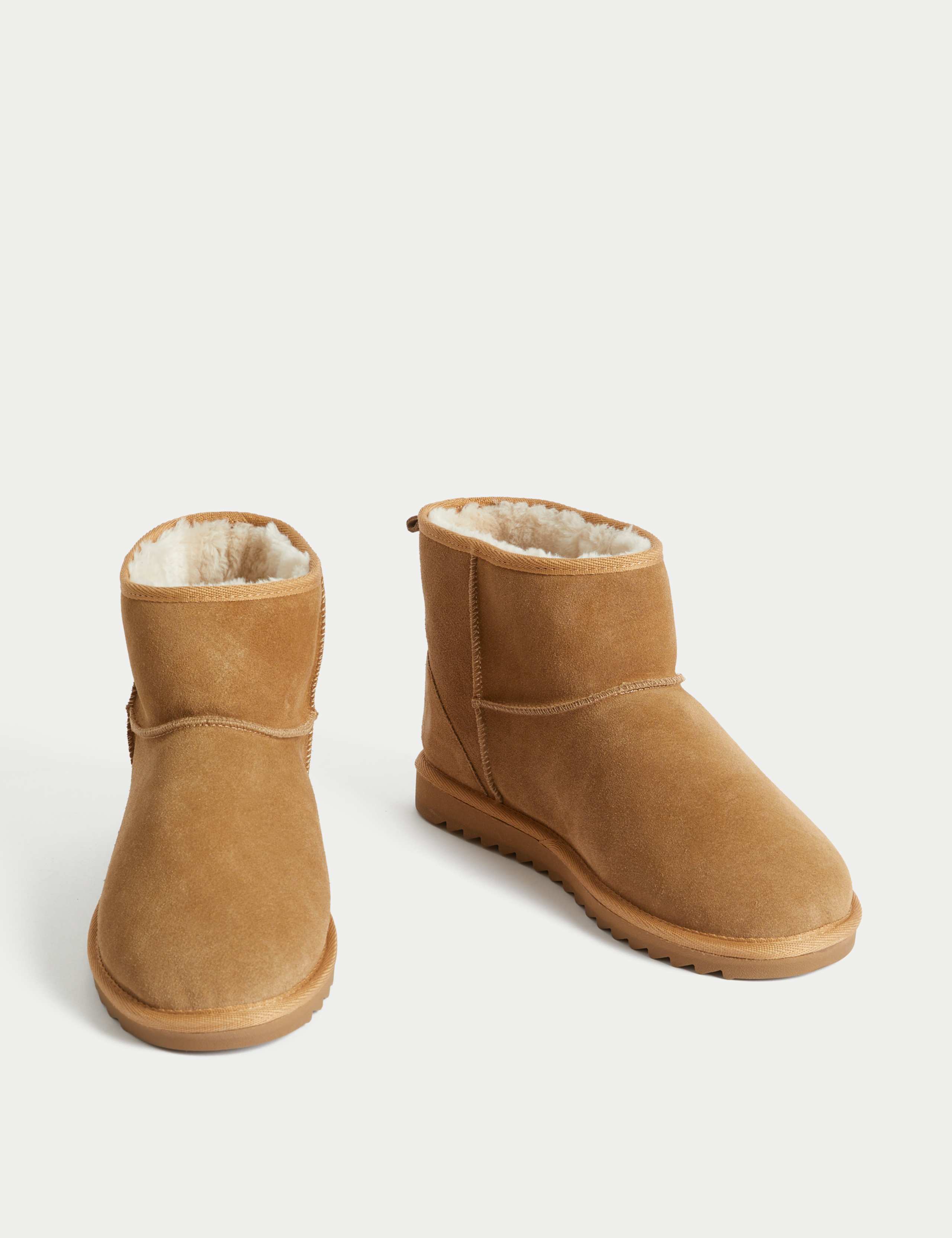 Suede Slipper Boots with Freshfeet™ 2 of 4