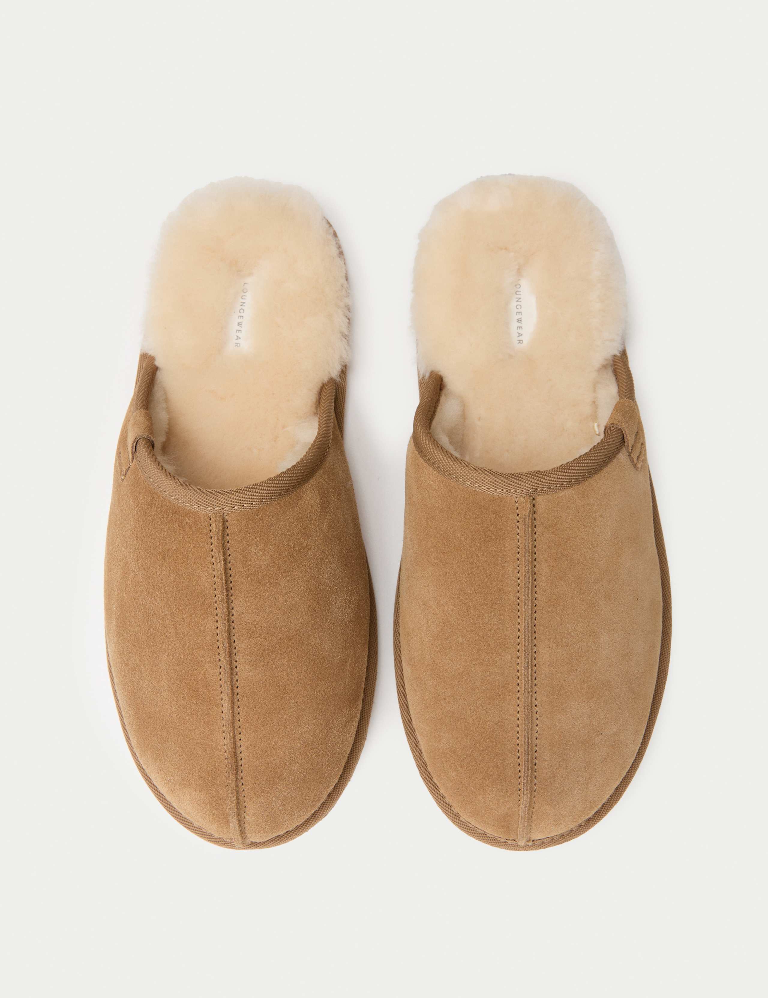 Suede Mule Slippers with Freshfeet™ 3 of 3