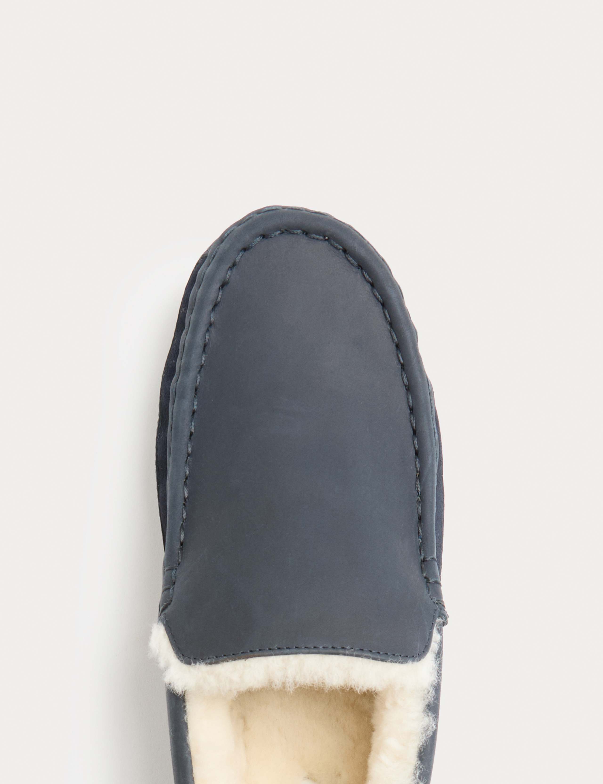 Leather Shearling Freshfeet™ Moccasin Slippers 3 of 3