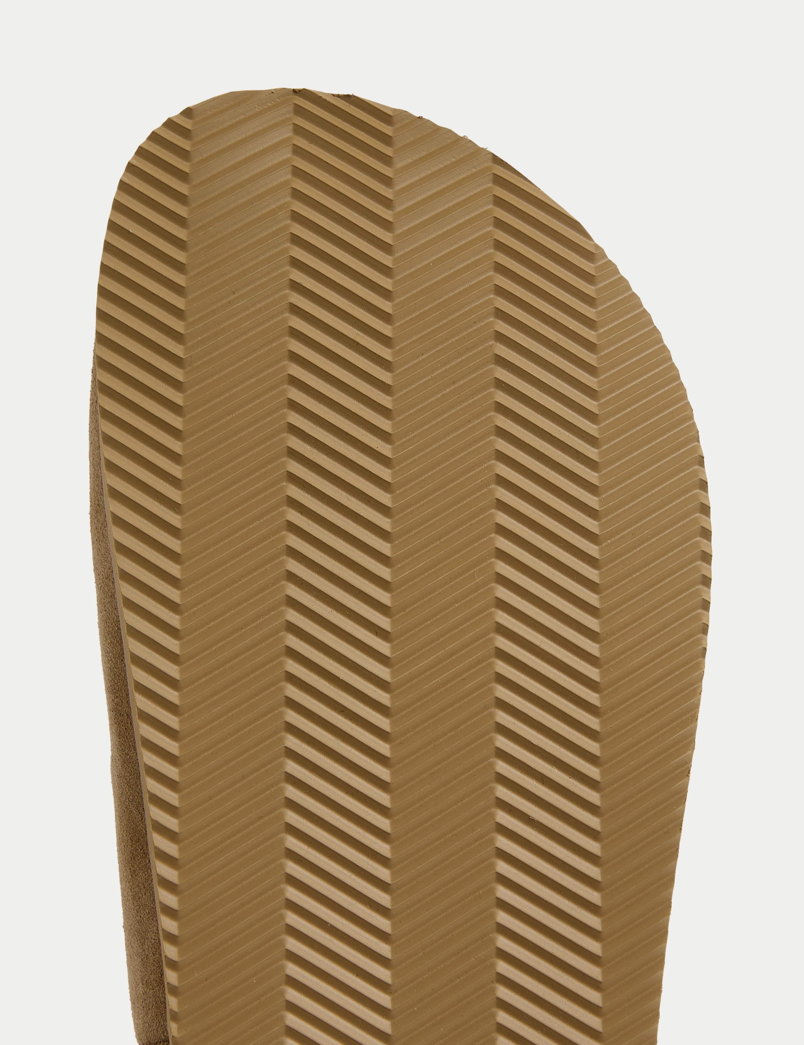 Suede Shearling Mule Slippers with Freshfeet™ 4 of 4