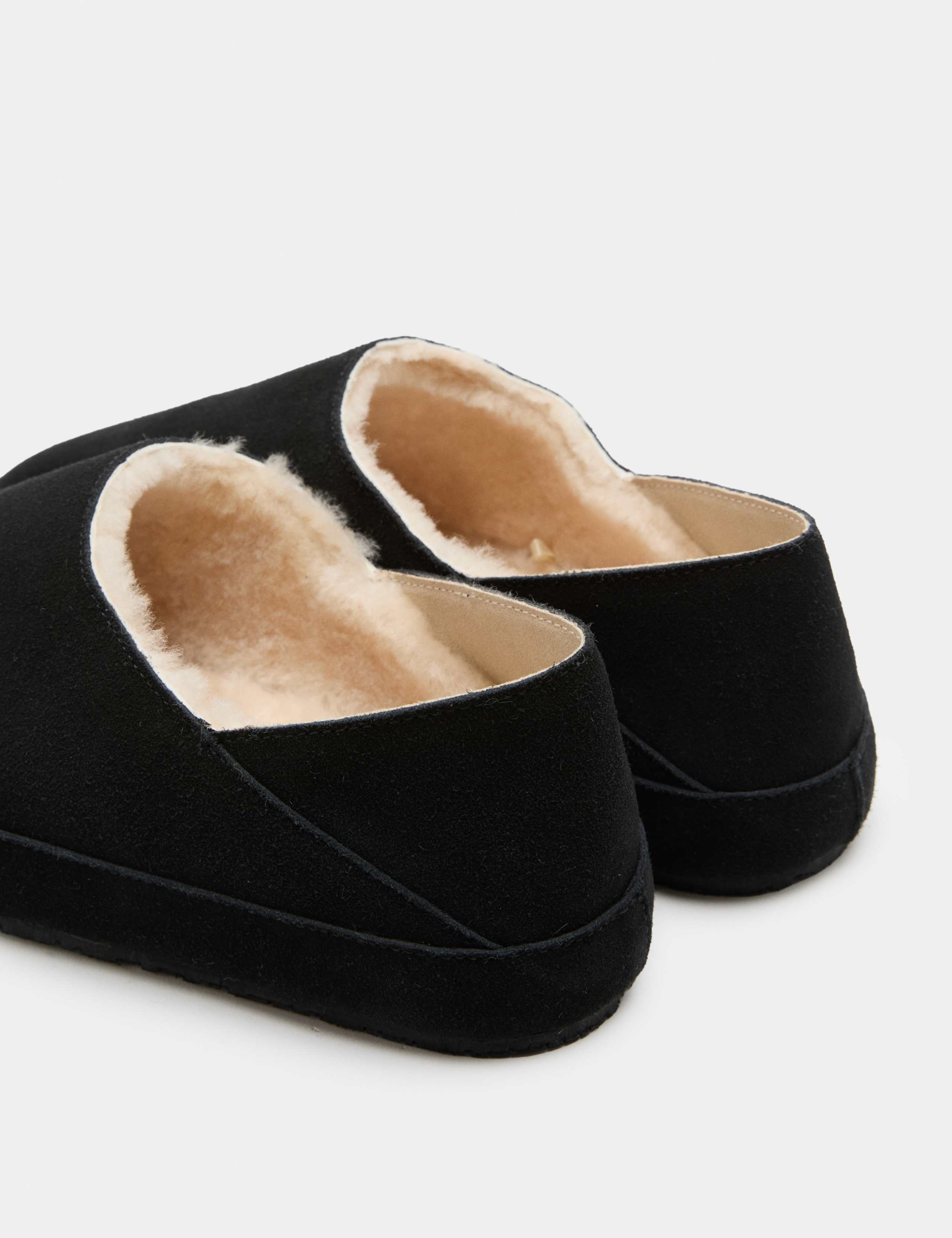 Suede Mule Slippers with Freshfeet™ 3 of 3