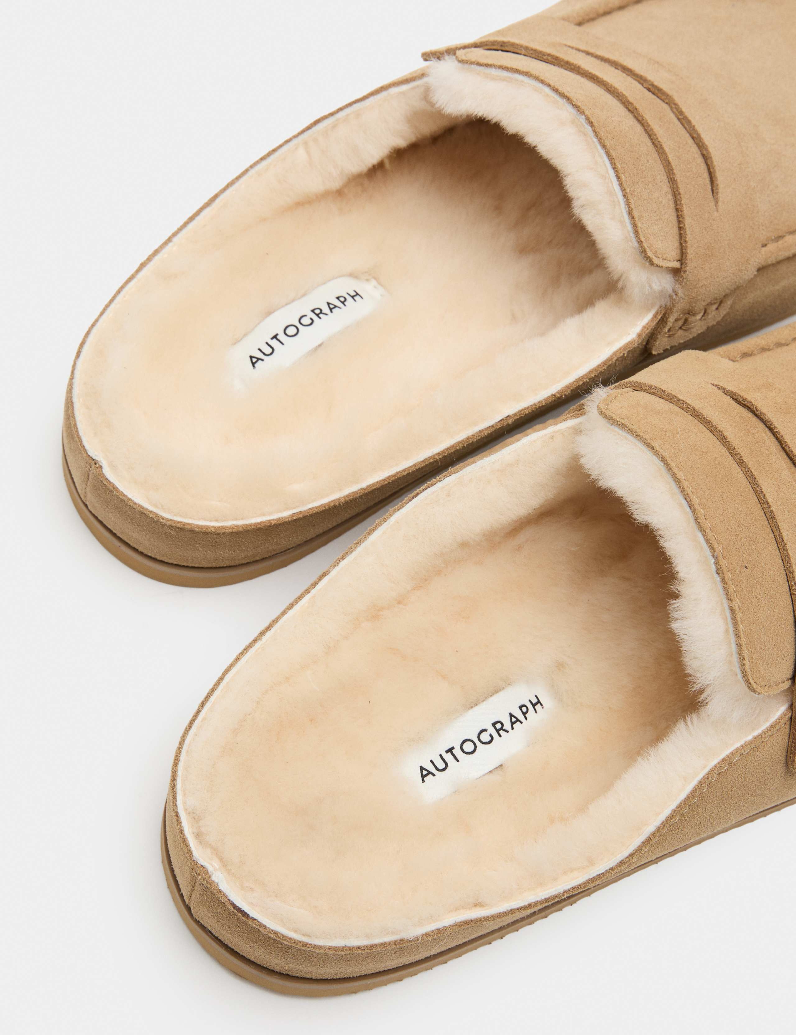 Suede Mule Slippers with Freshfeet™ 3 of 3