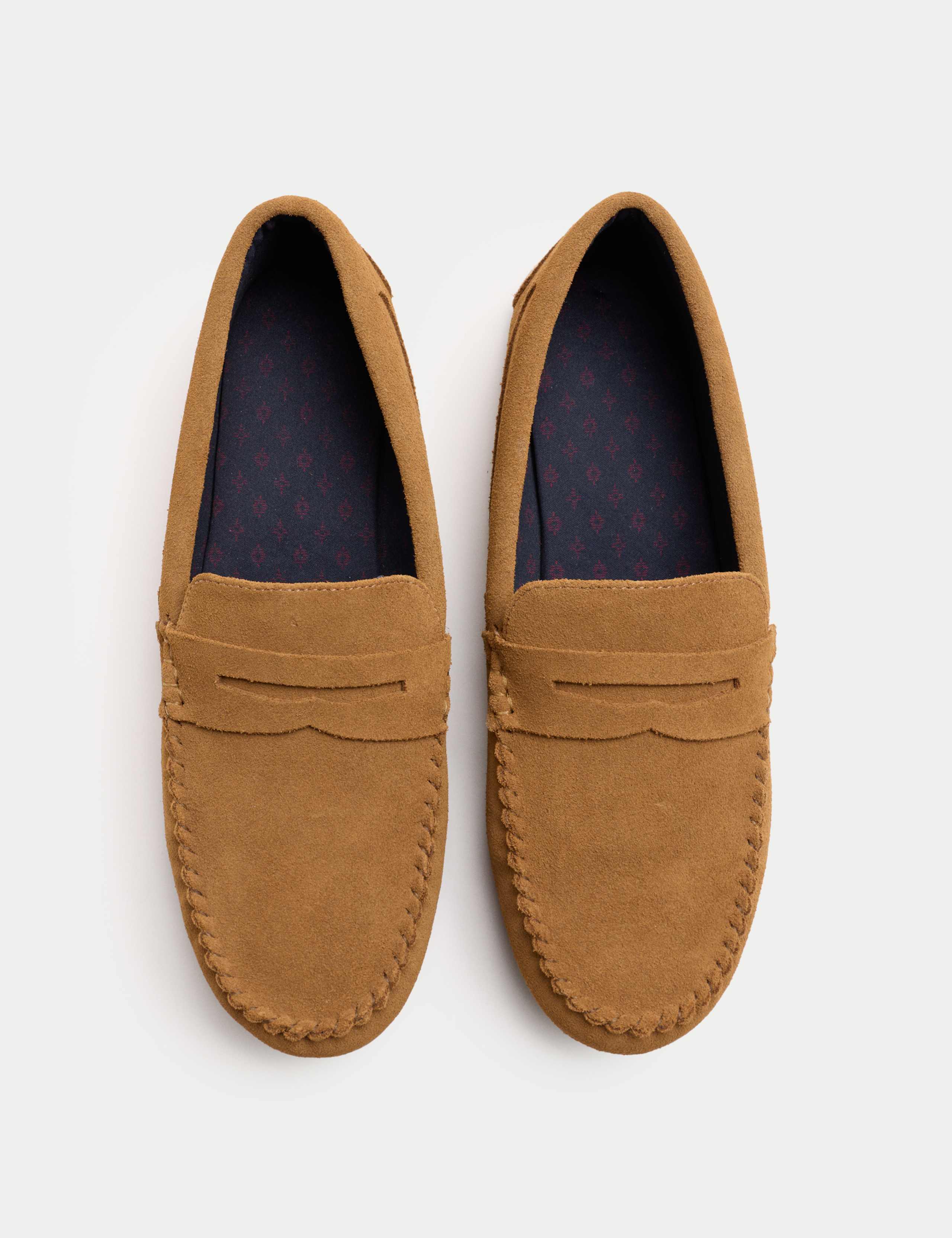 Suede Moccasin Slippers with Freshfeet™ 2 of 3