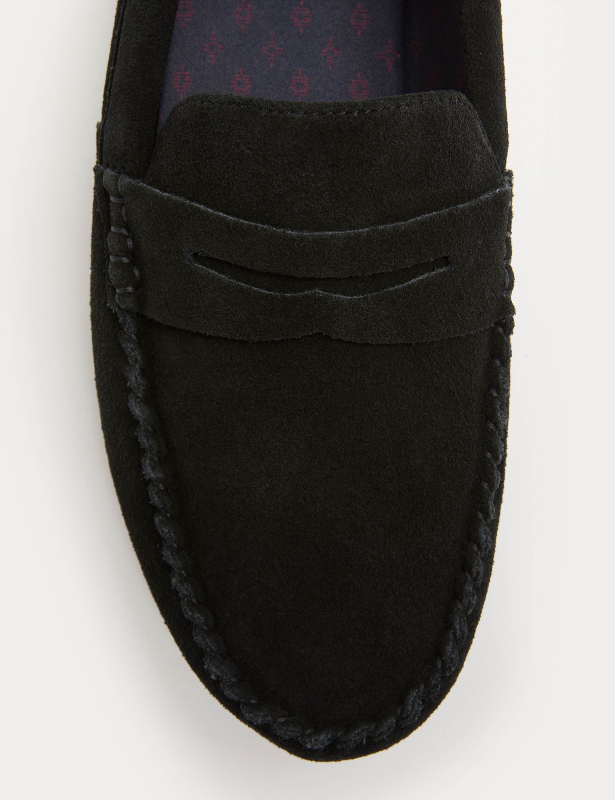 Suede Moccasin Slippers with Freshfeet™ 4 of 4