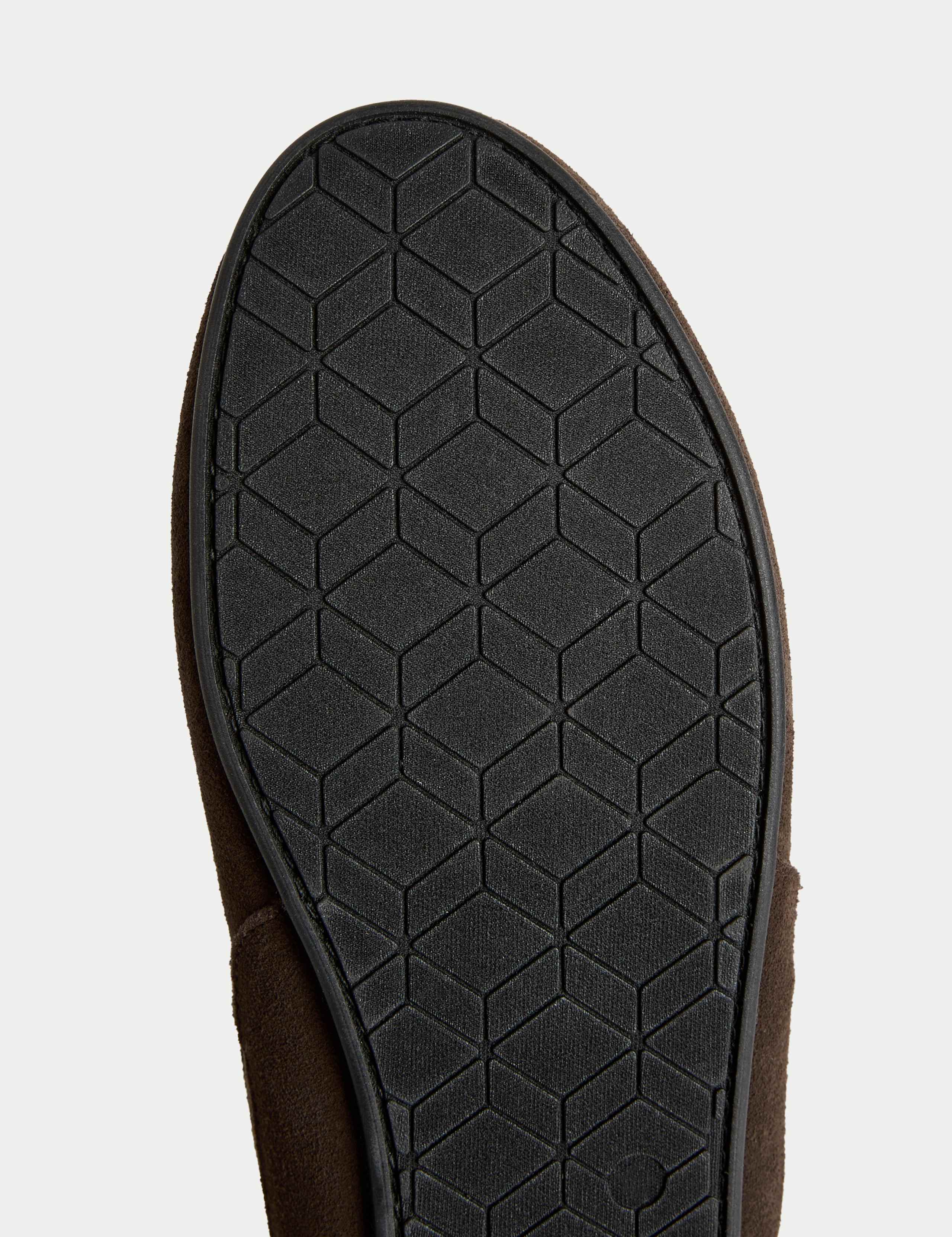 Suede Fleece Lined Moccasin Slippers 4 of 4