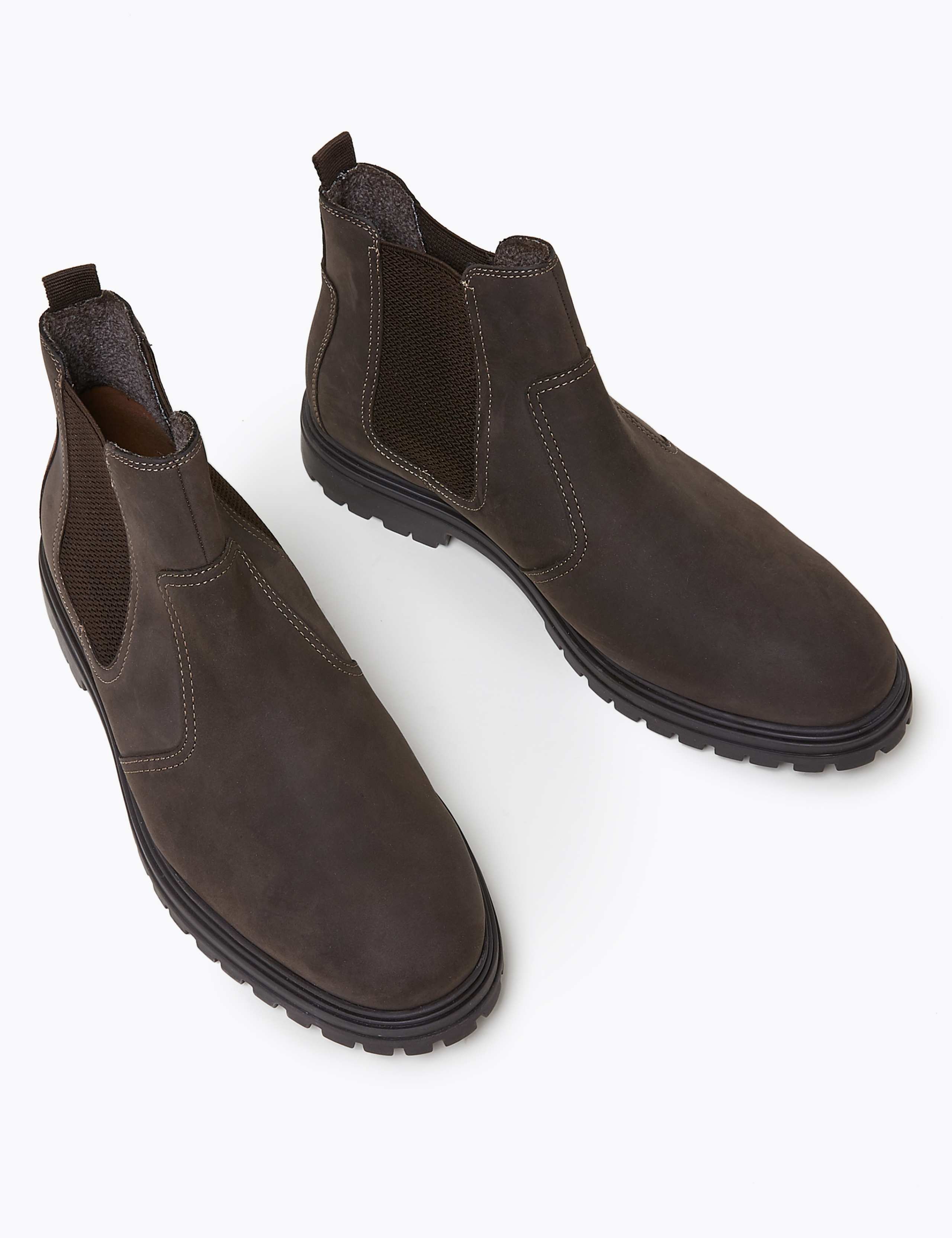 Leather Pull-On Chelsea Boots 3 of 5