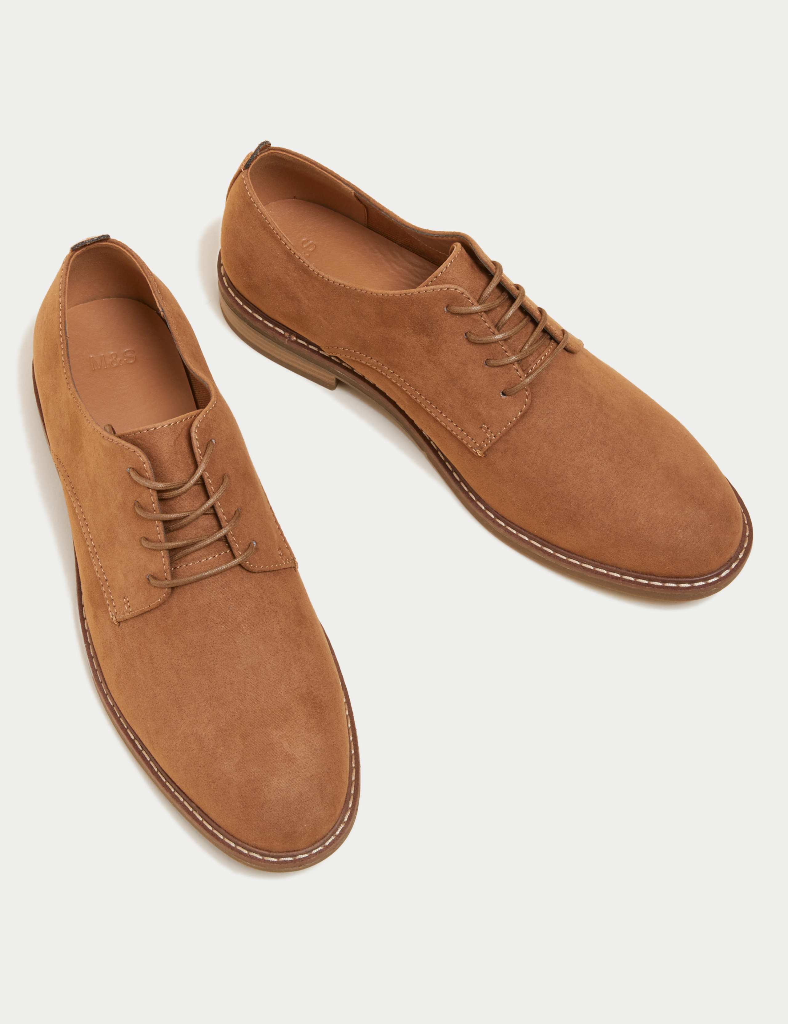 Suedette Derby Shoes 4 of 5