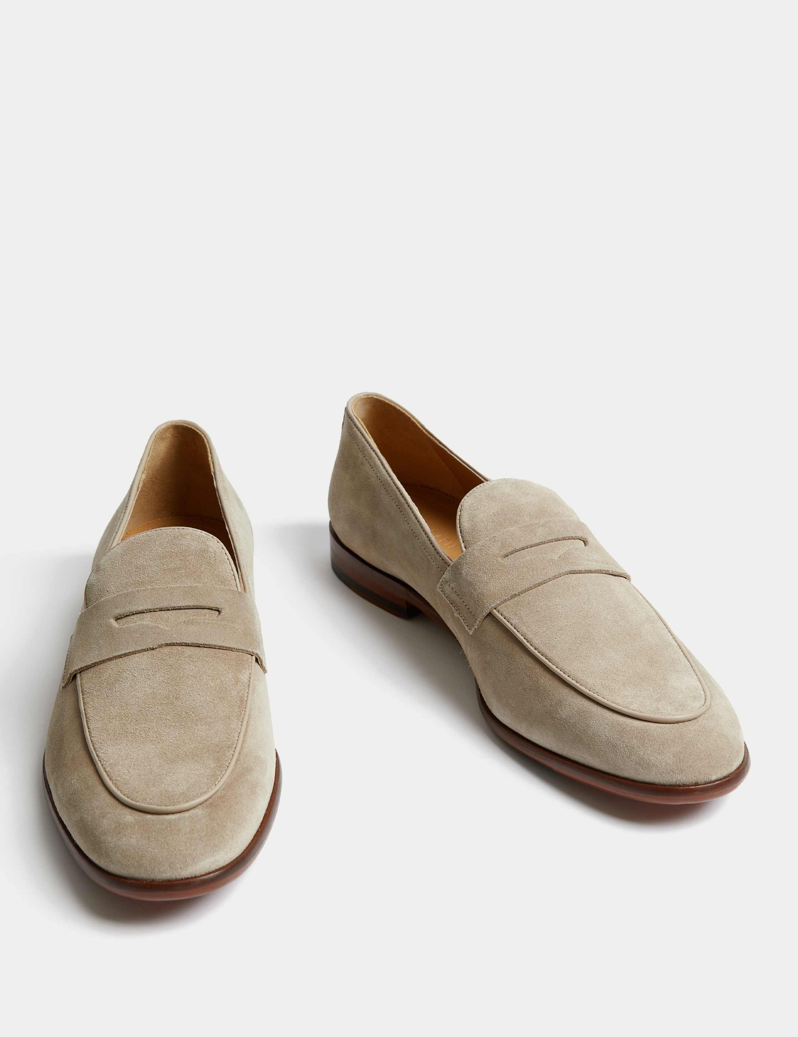 Suede Slip-On Loafers 2 of 4