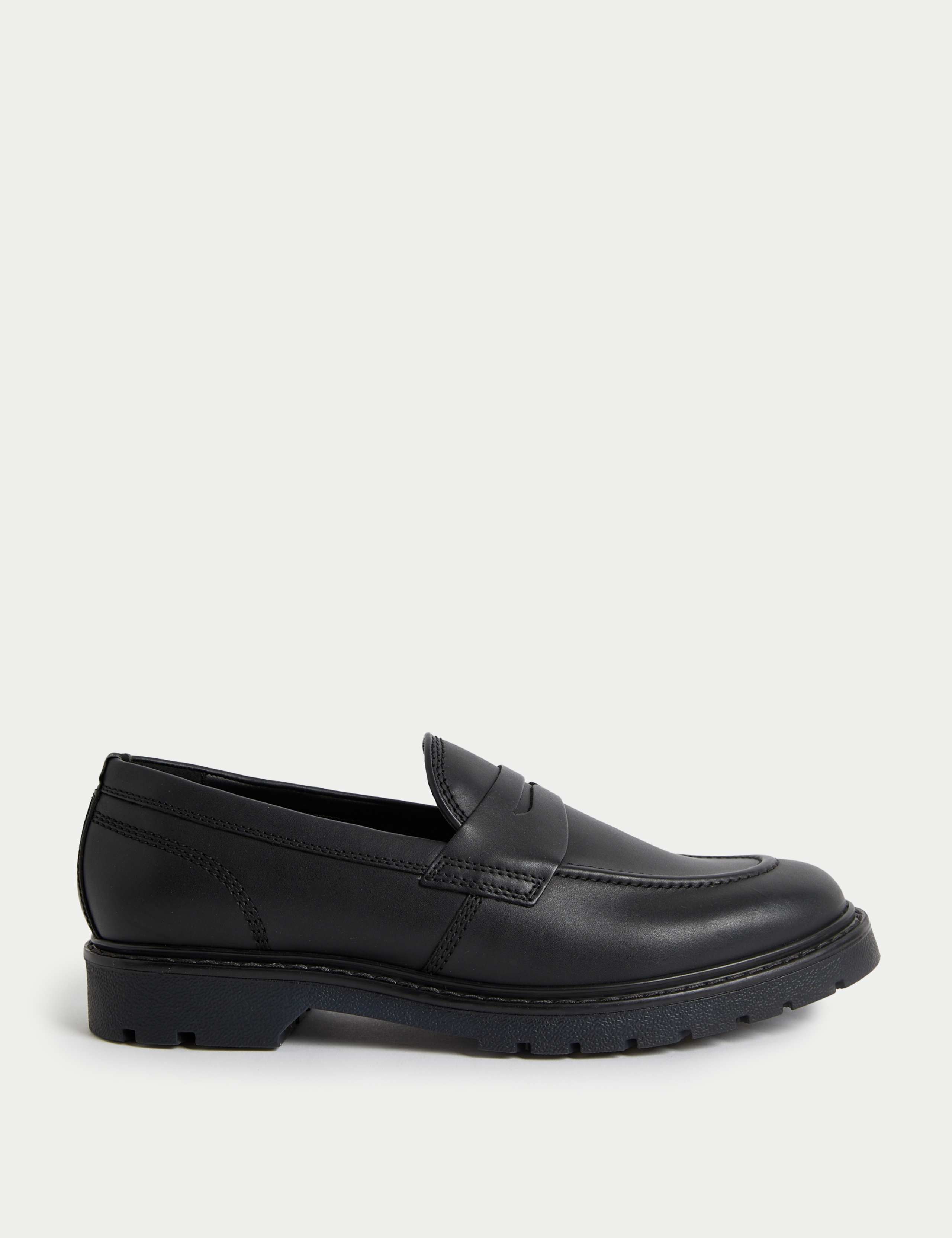 Leather Slip On Loafers 1 of 4