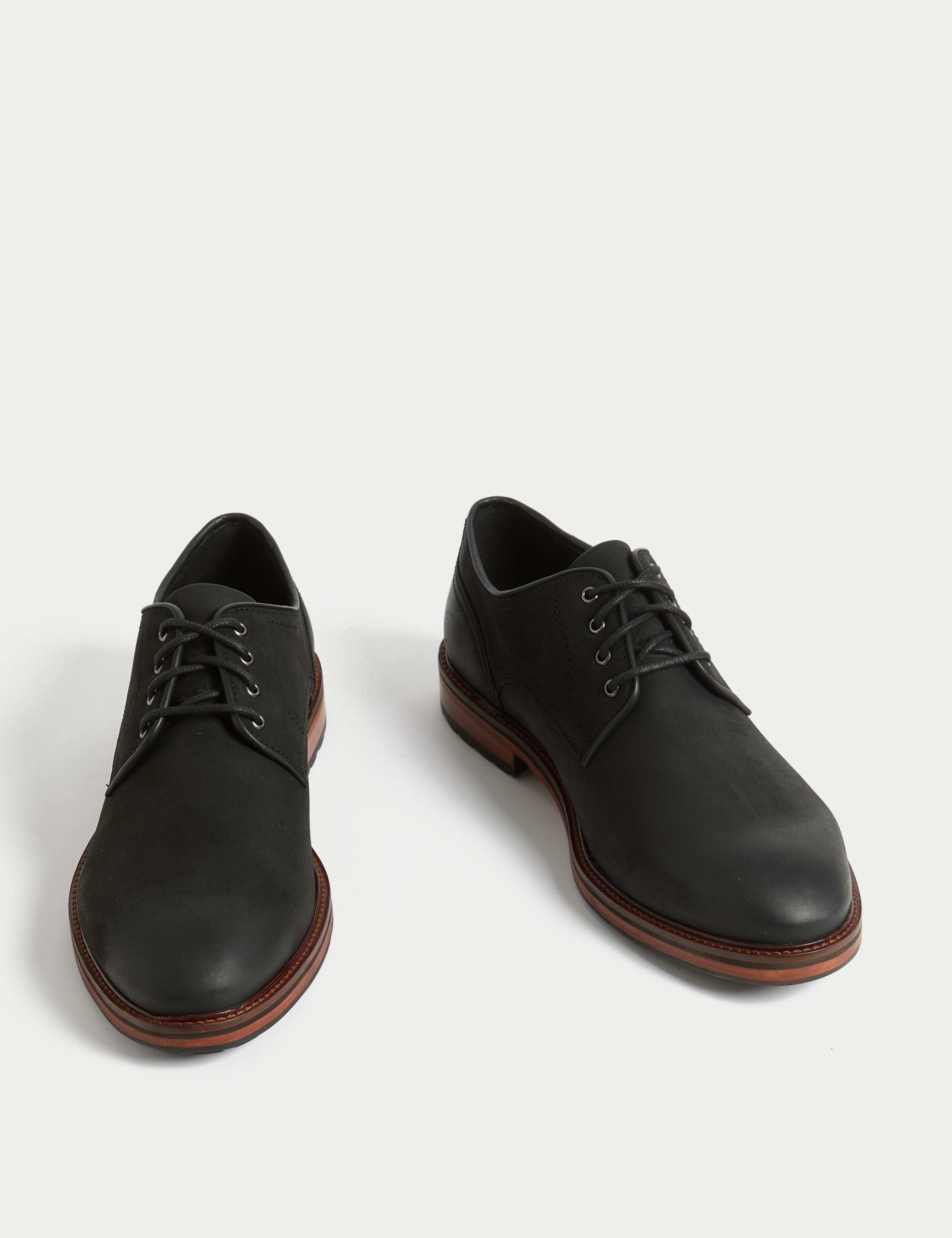 Leather Shower Resistant Derby Shoes 2 of 4