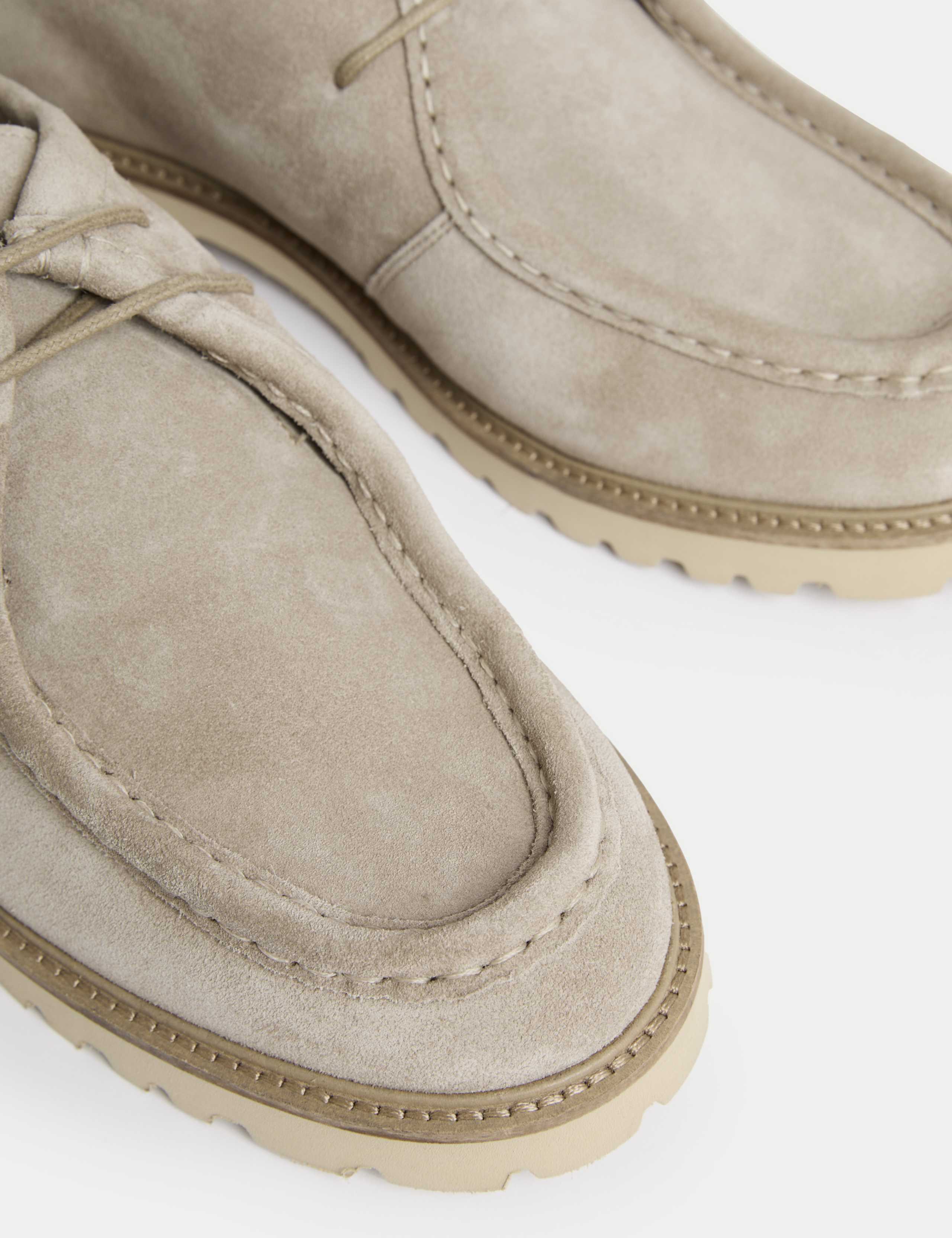 Suede Cleated Loafers 3 of 4