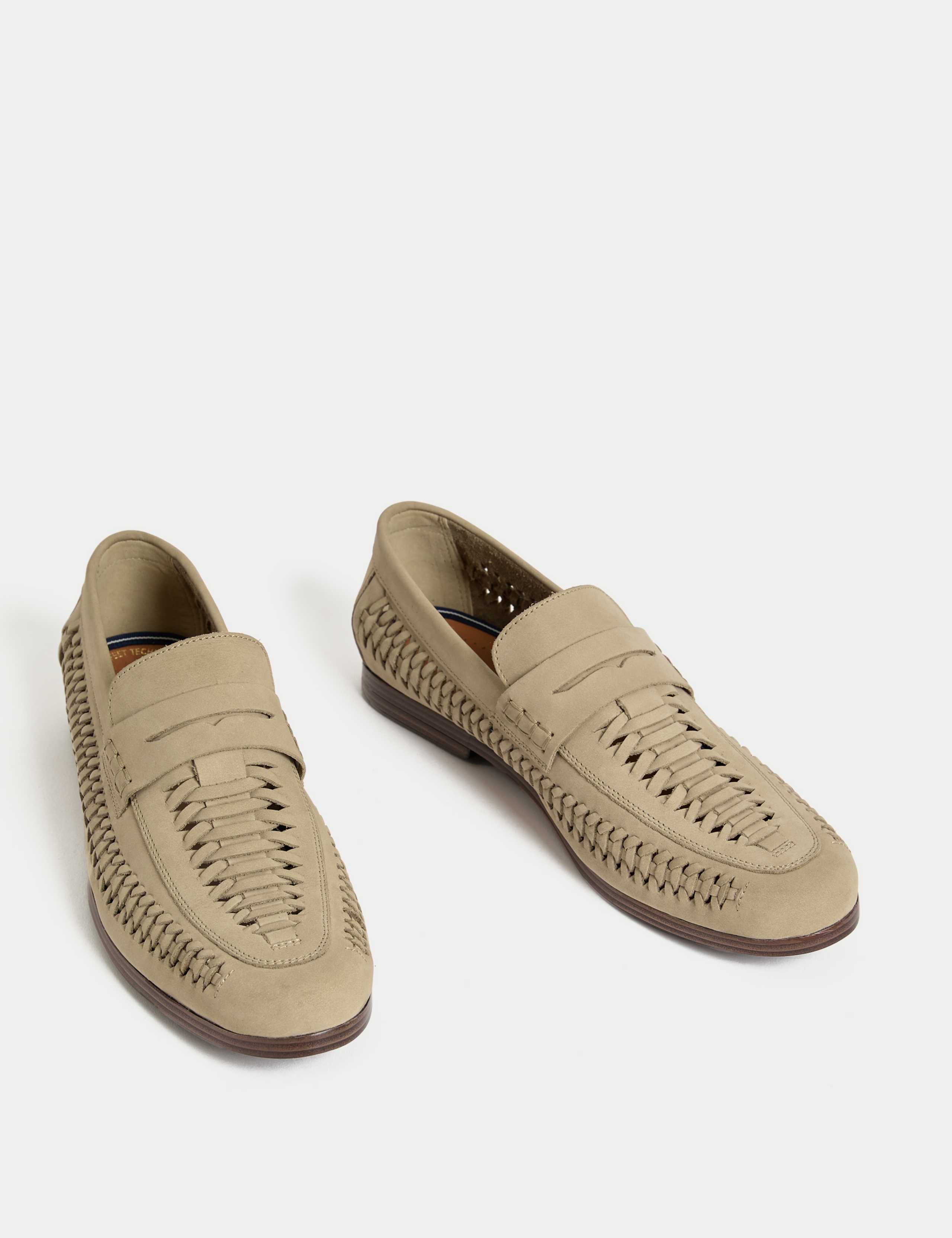 Nubuck Woven Loafers 2 of 4