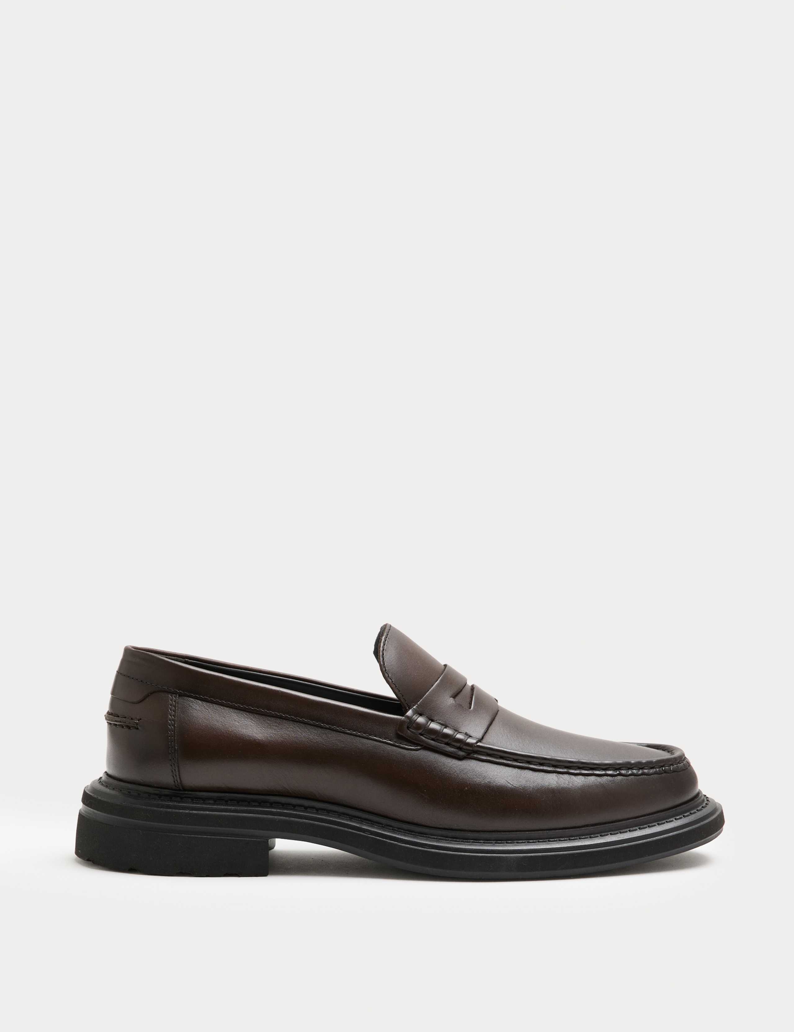 Leather Slip-On Loafers 2 of 3