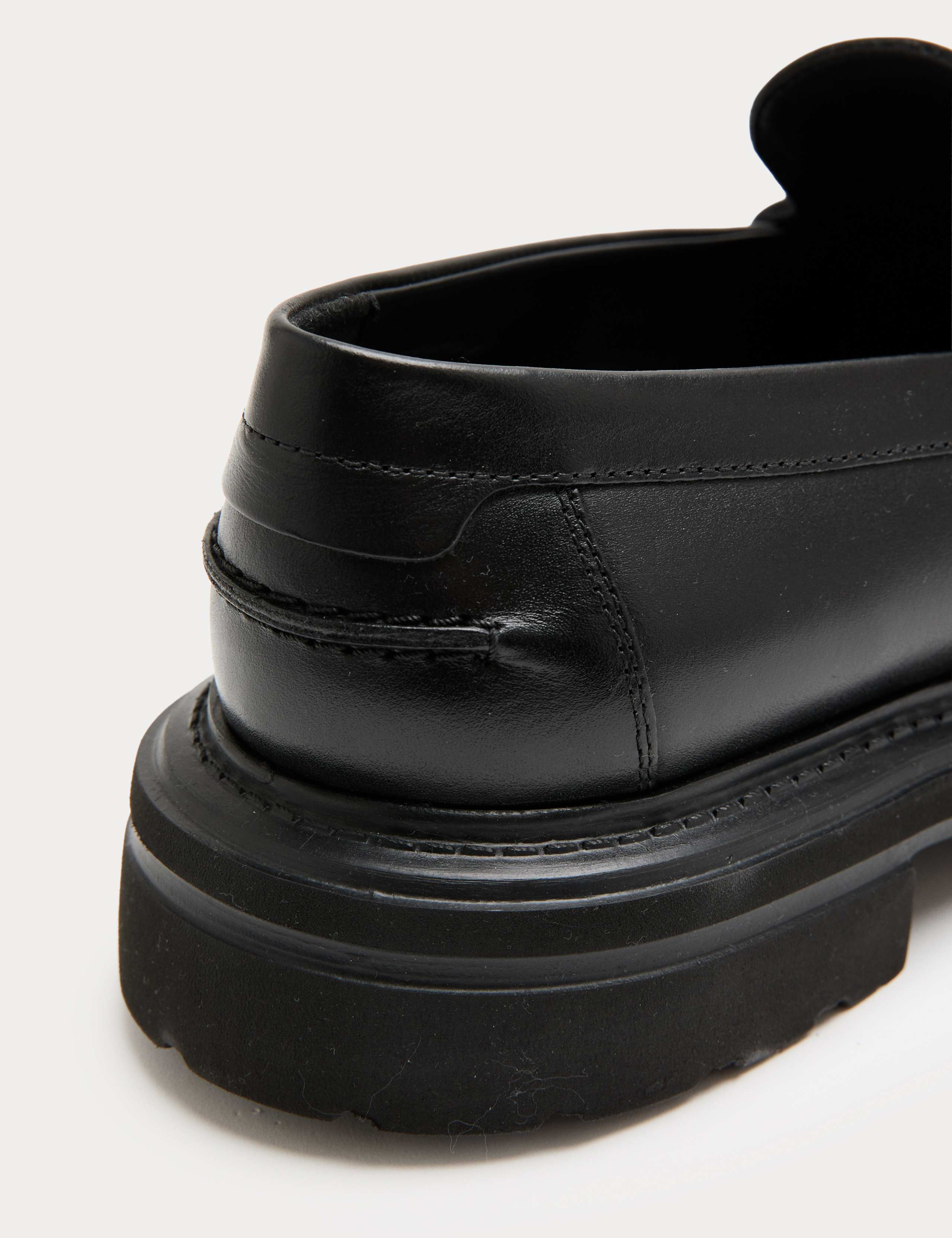 Leather Slip-On Loafers 3 of 3