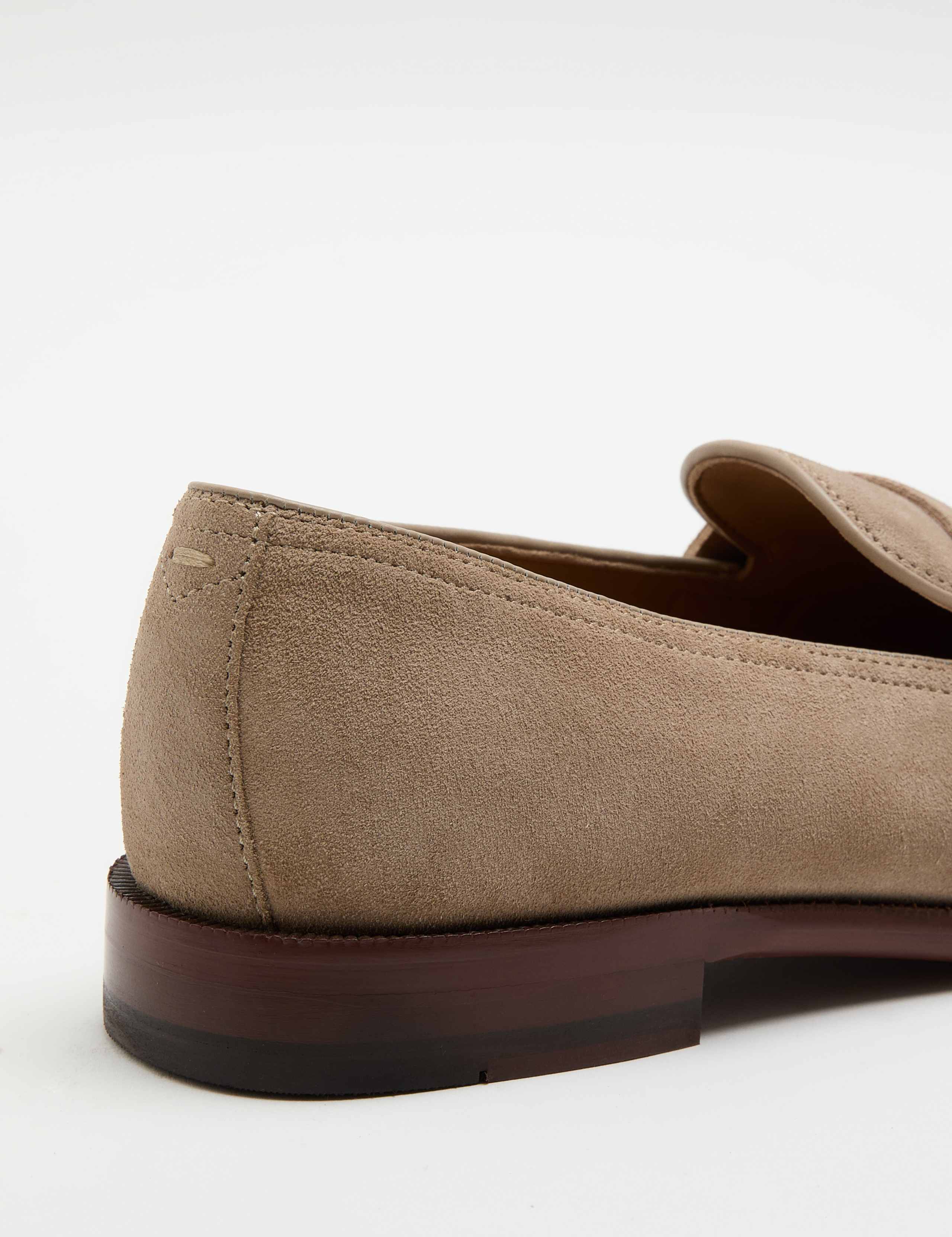 Suede Saddle Loafers 3 of 3