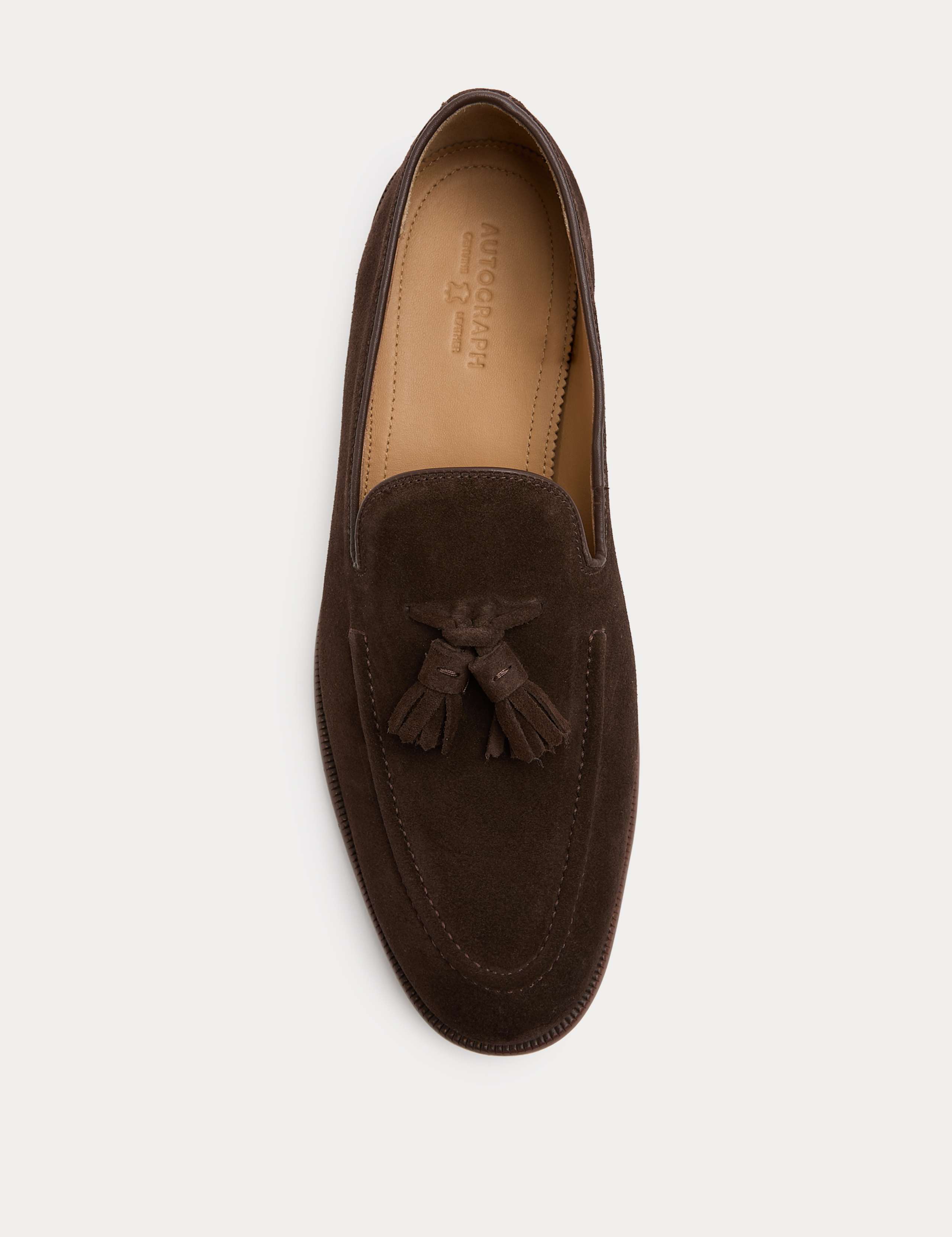 Suede Tassel Loafers 1 of 3
